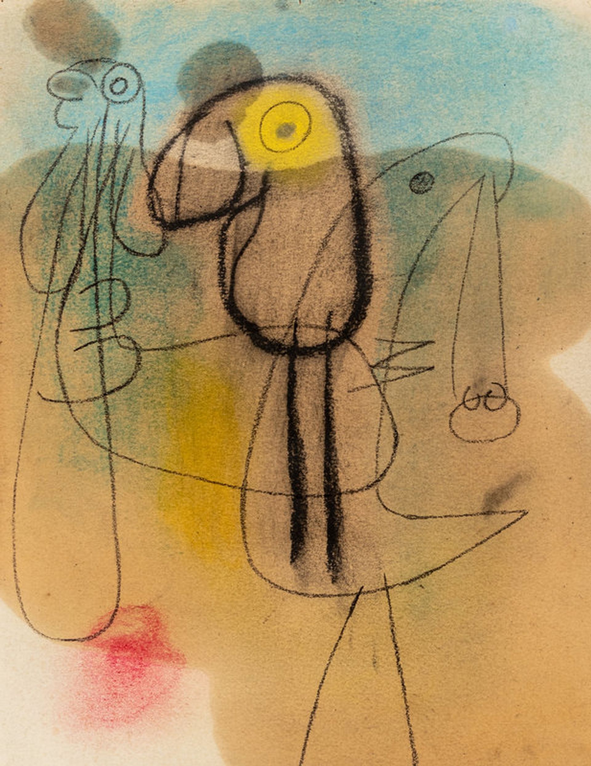 Joan Miró (Spanish, 1893-1983) Untitled , 1949