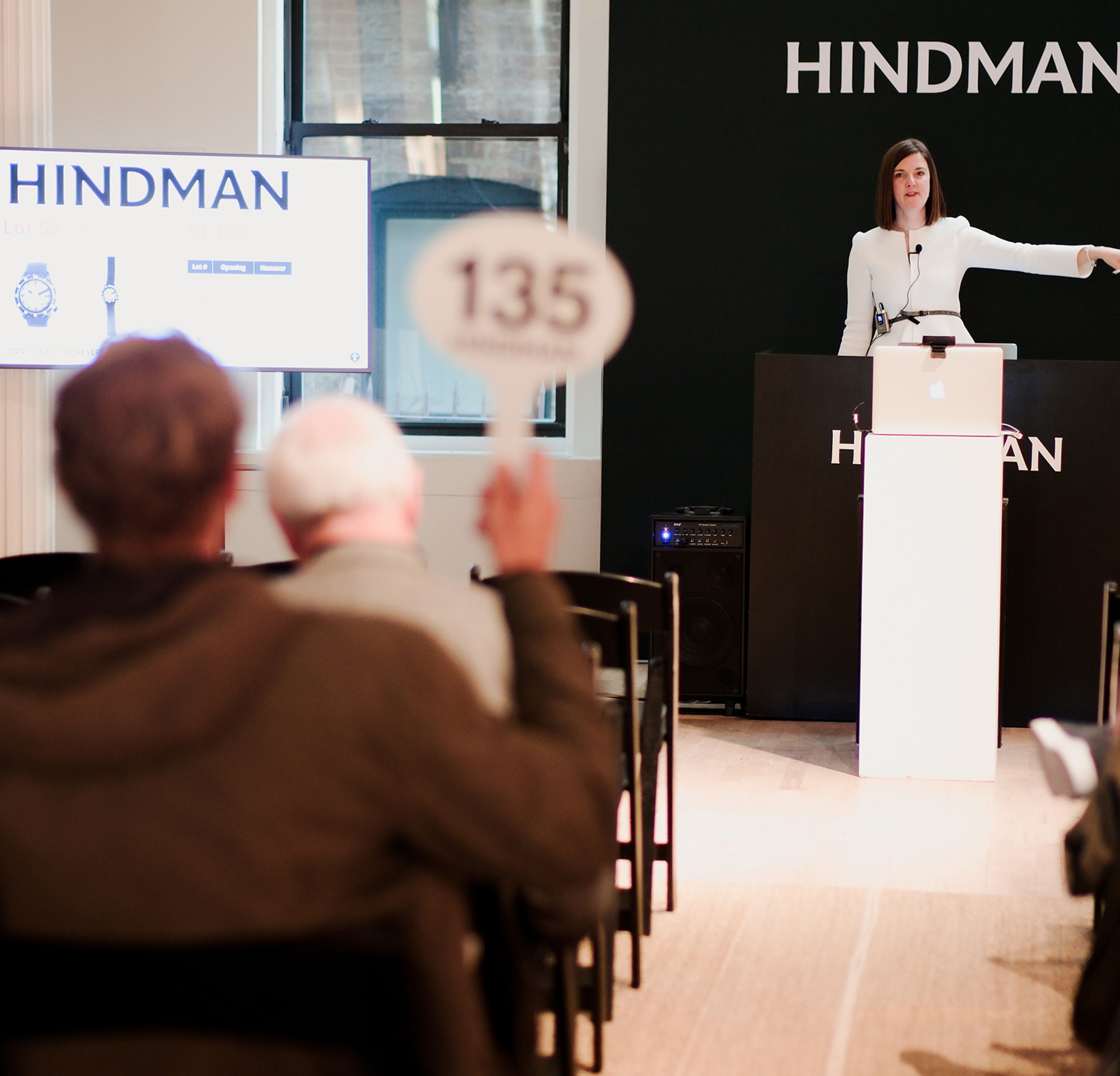 Time & Space: Watches From the Collection of Glen De Vries, the Inaugural Auction of Hindman’s New York Saleroom, Achieves a Total Surpassing $3 Million