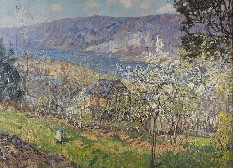 Edward Willis Redfield (American, 1869–1965) Spring at Point Pleasant on the Delaware River