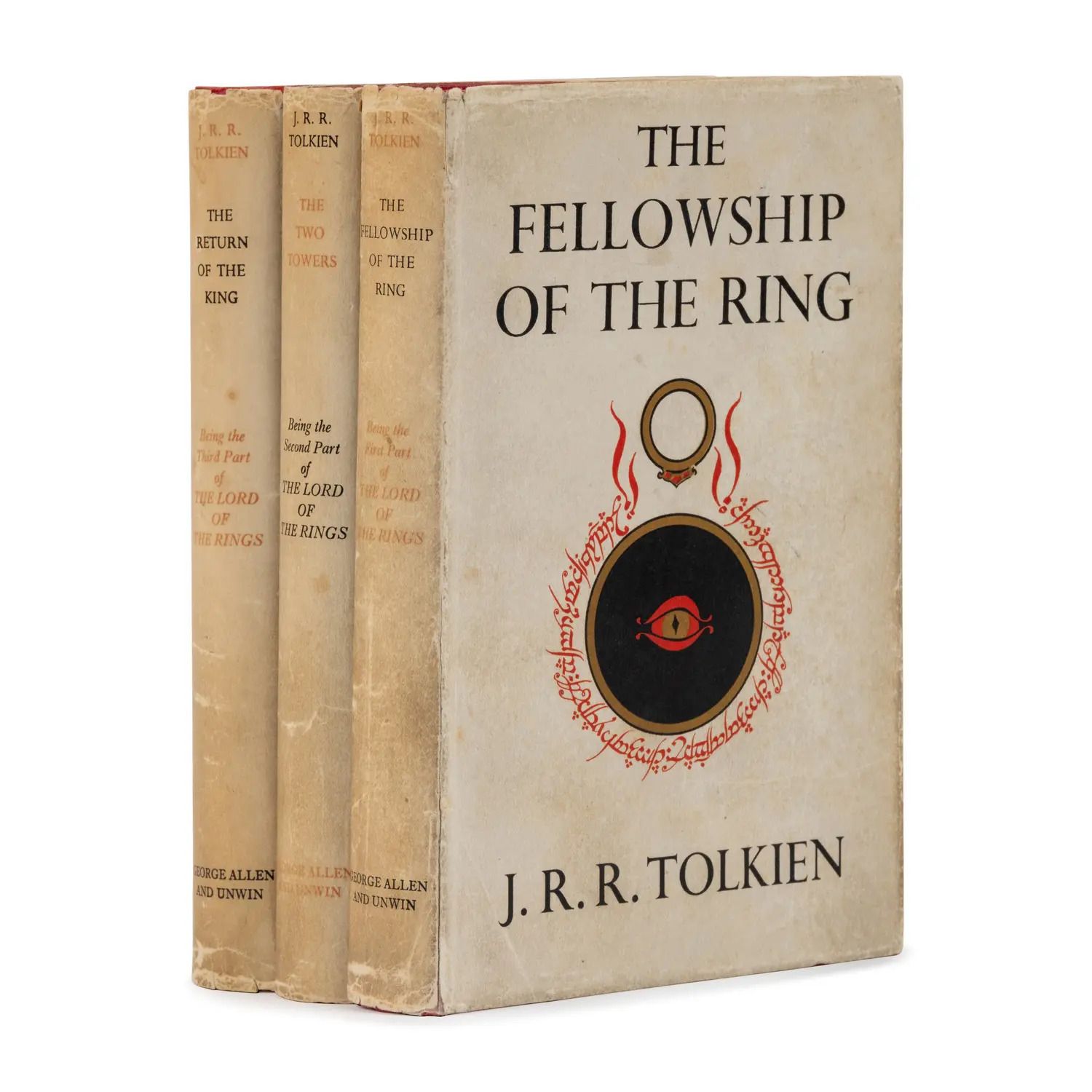 Lot 208 | J.R.R. Tolkien The Lord of the Rings trilogy | Estimate: $15,000–20,000
