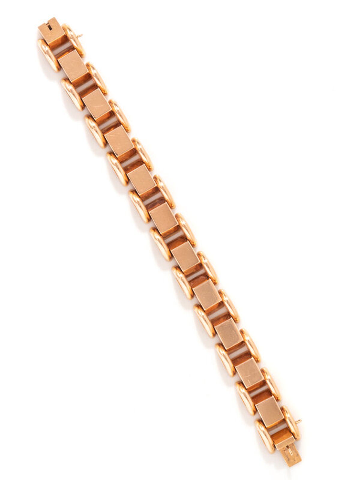 Lot 112 | RETRO, ROSE GOLD BRACELET | Estimate: $3,000 - 4,000