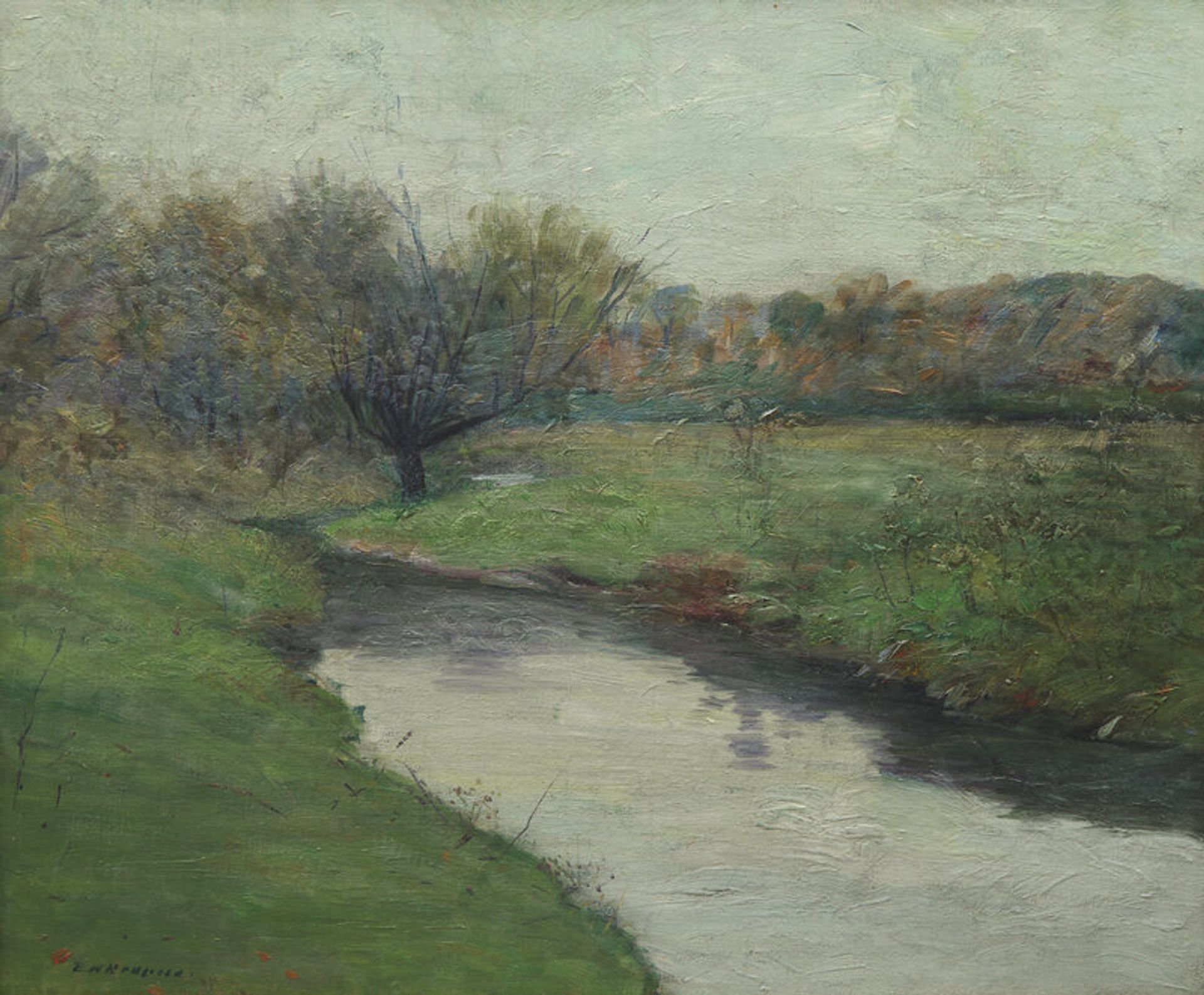 TO BE OFFERED SEPTEMBER 21, PHILADELPHIA  Edward Willis Redfield  (American, 1869-1965)  Early Spring  $25,000 – 40,000