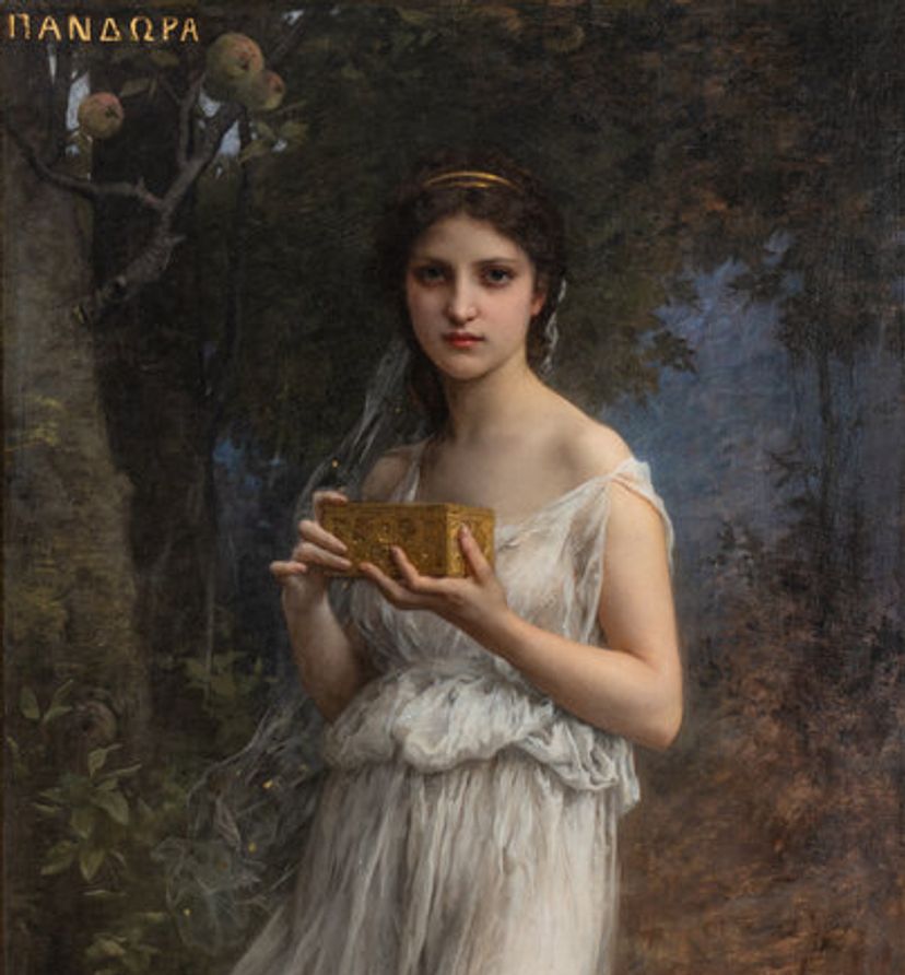Charles Amable Lenoir (French, 1861–1940) Pandora, 1902
