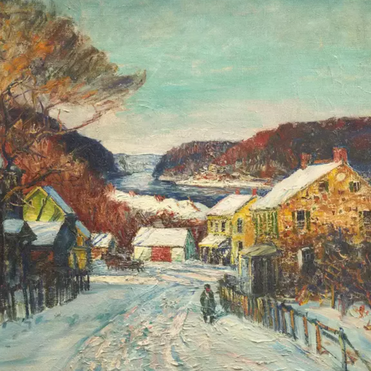 Walter Baum’s Late Afternoon Found in Freeman’s American Art and Pennsylvania Impressionists Sale