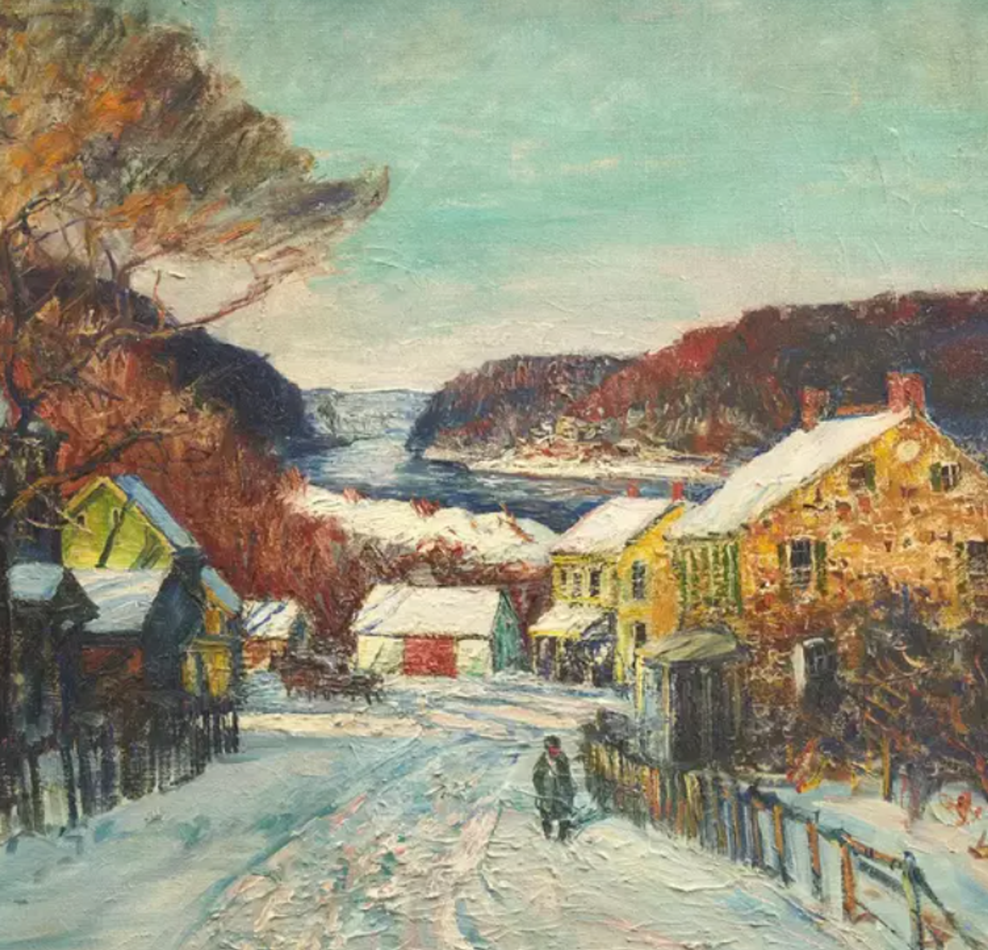 Walter Baum’s Late Afternoon Found in Freeman’s American Art and Pennsylvania Impressionists Sale