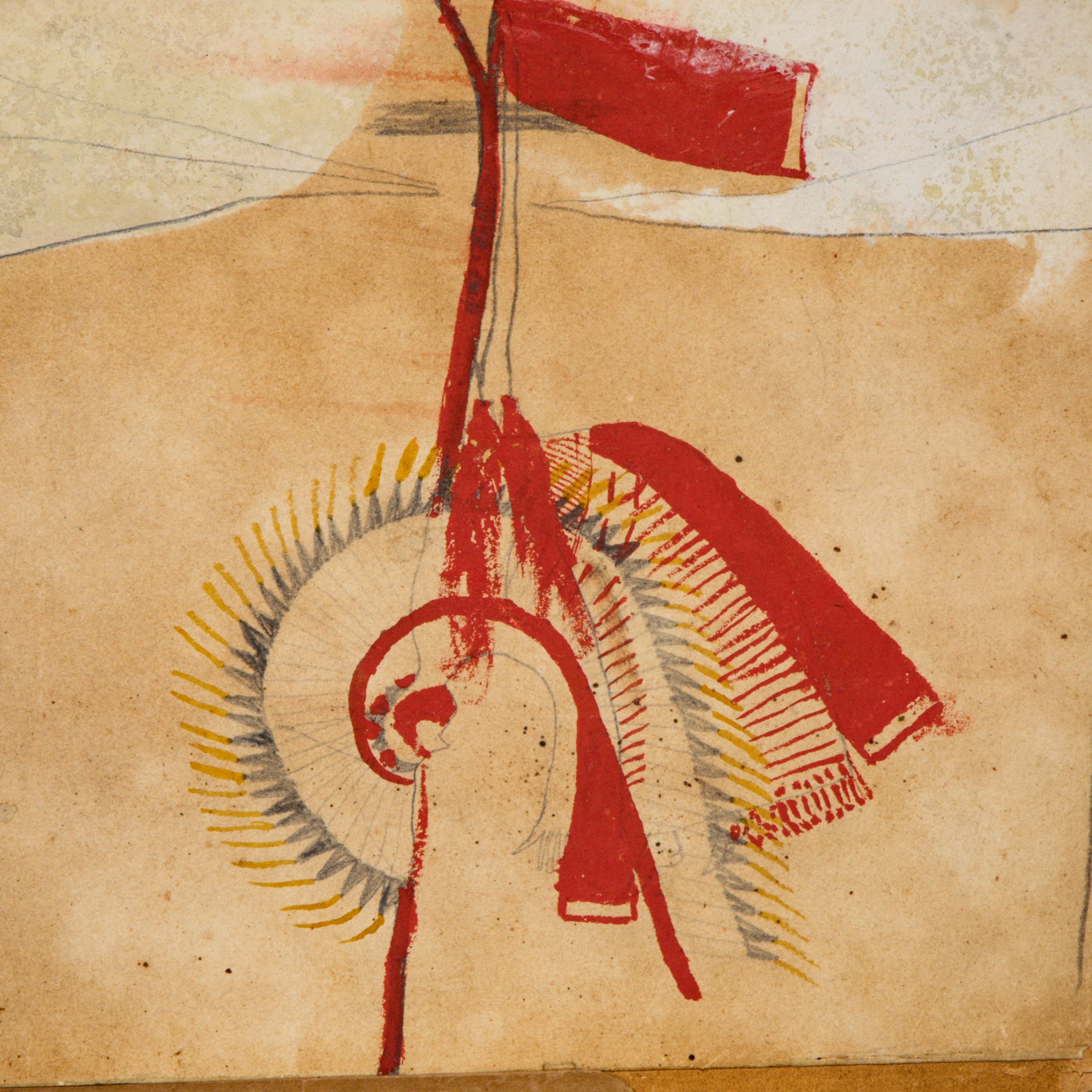 Lot 139 | Rain-In-The-Face (Lakota, 1835-1905) untitled, Sundance Scene
