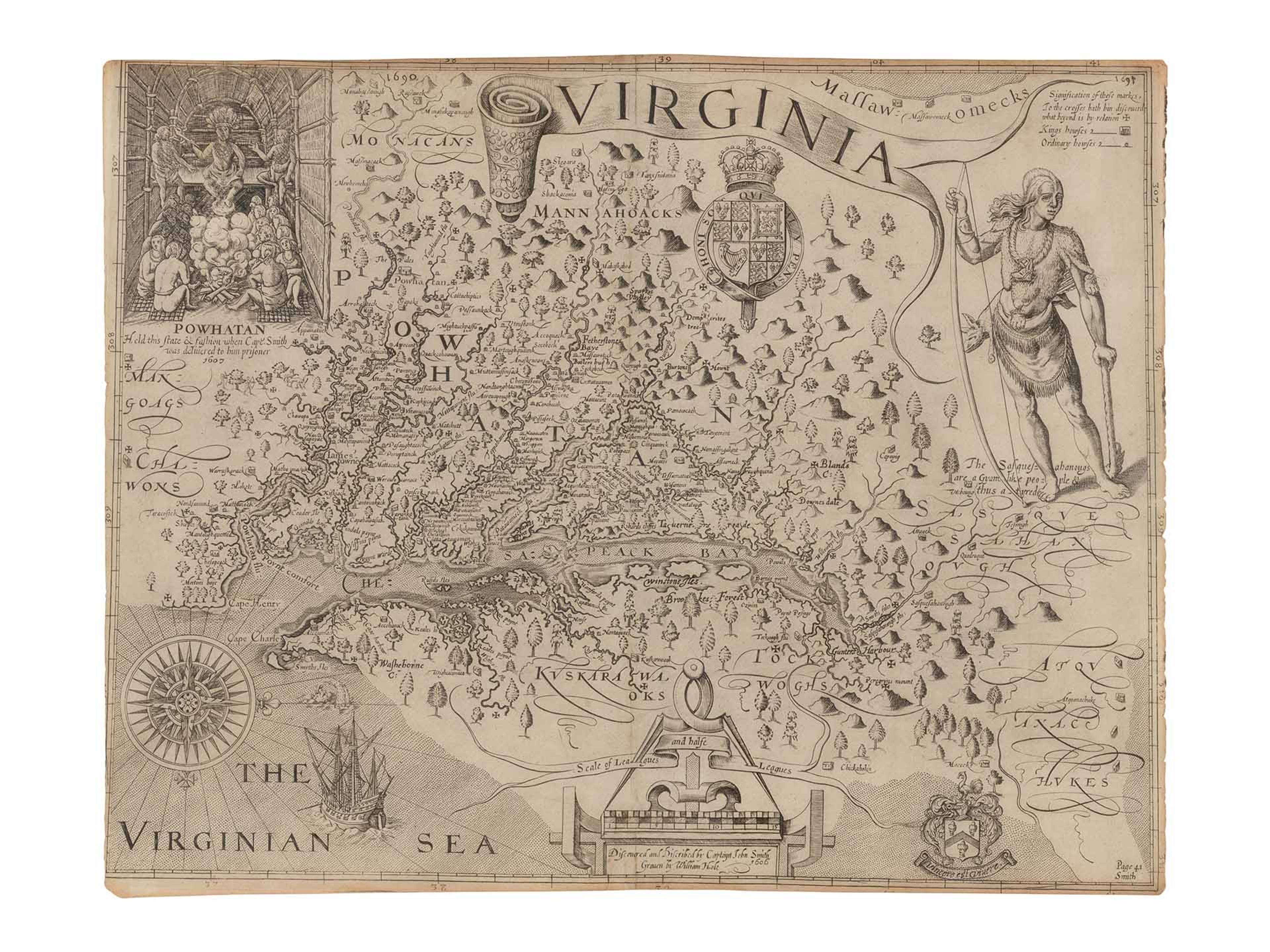 Captain John Smith. Virginia