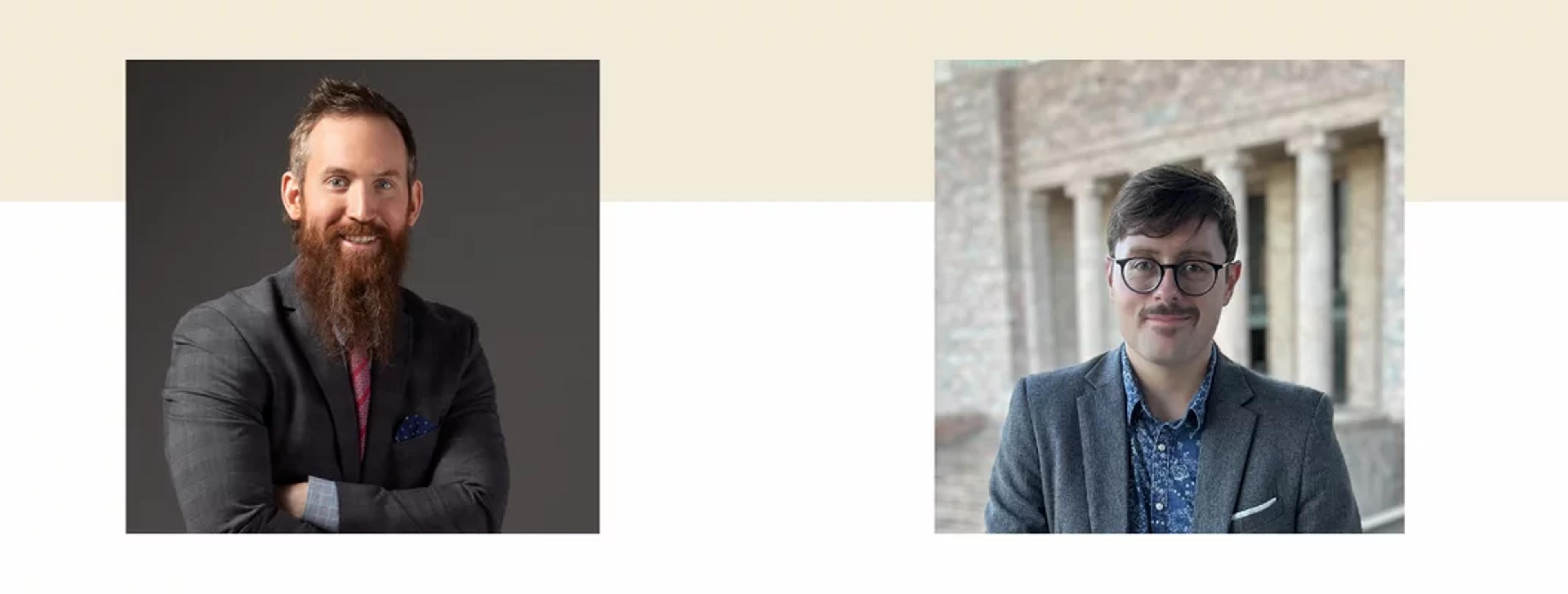From left to right: Zack Wirsum, Senior Vice President and Head of Department, Post War and Contemporary Art | Thomas Busciglio-Ritter, Abert Family Associate Curator of American Art at the Milwaukee Art Museum
