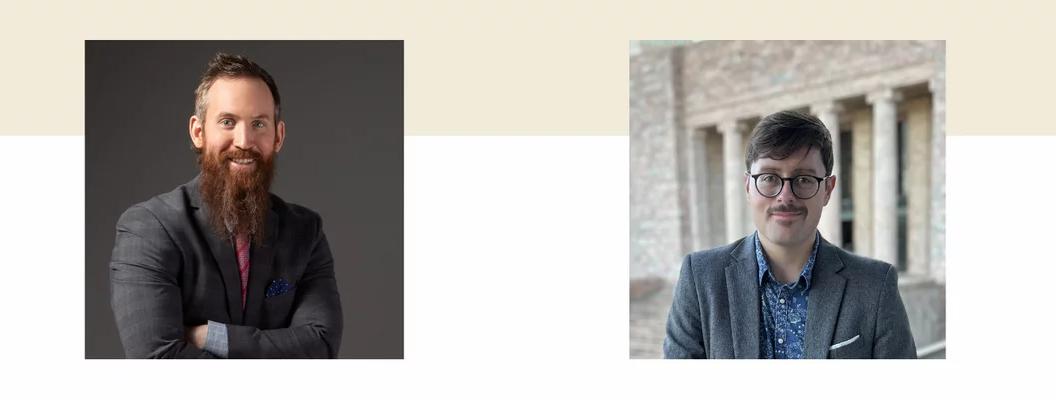 From left to right: Zack Wirsum, Senior Vice President and Head of Department, Post War and Contemporary Art | Thomas Busciglio-Ritter, Abert Family Associate Curator of American Art at the Milwaukee Art Museum