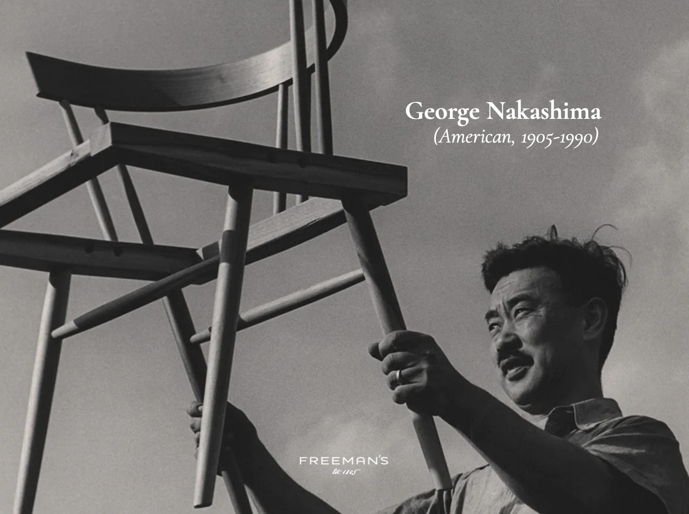 George Nakashima at Freeman's