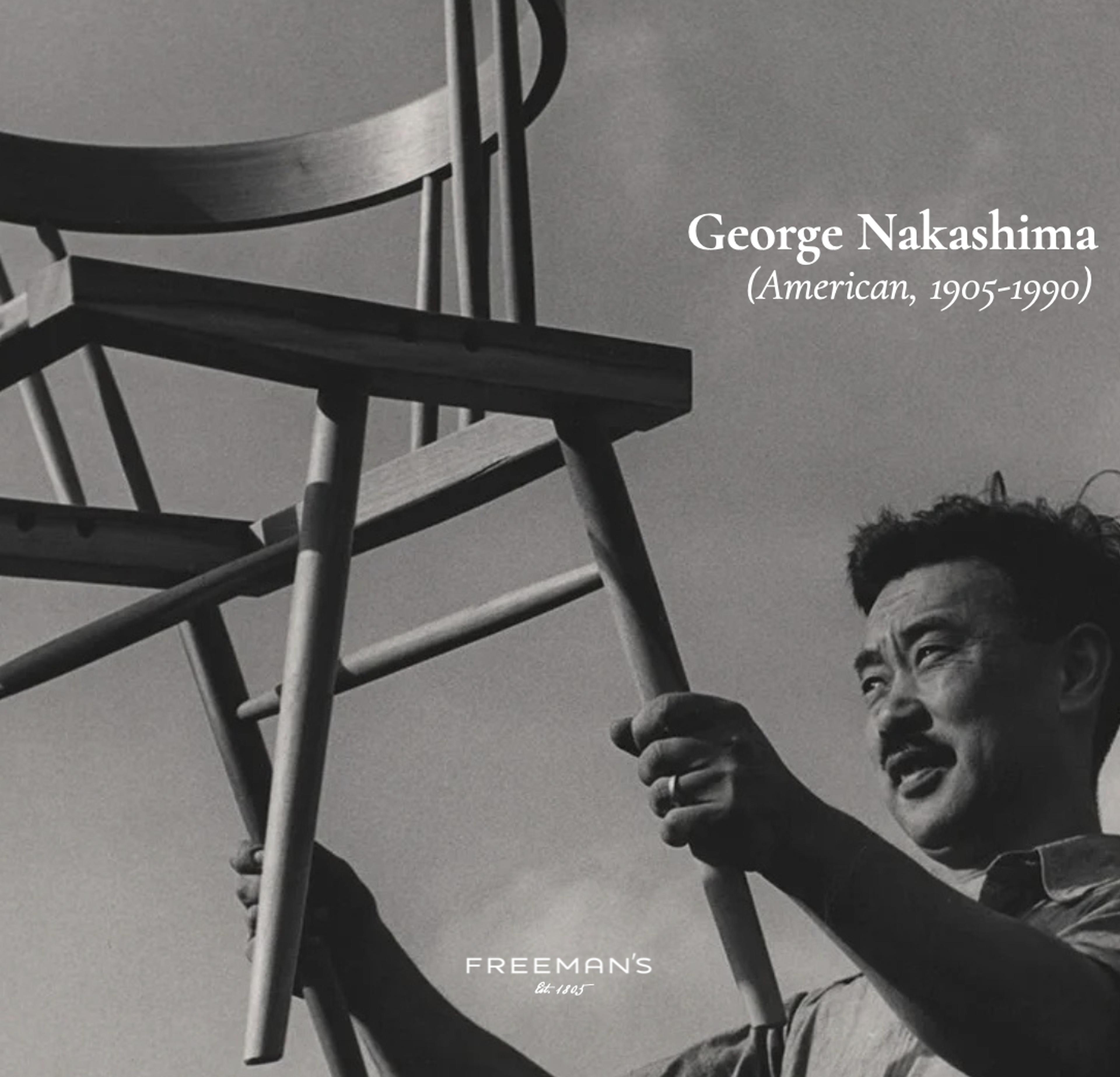 George Nakashima at Freeman's