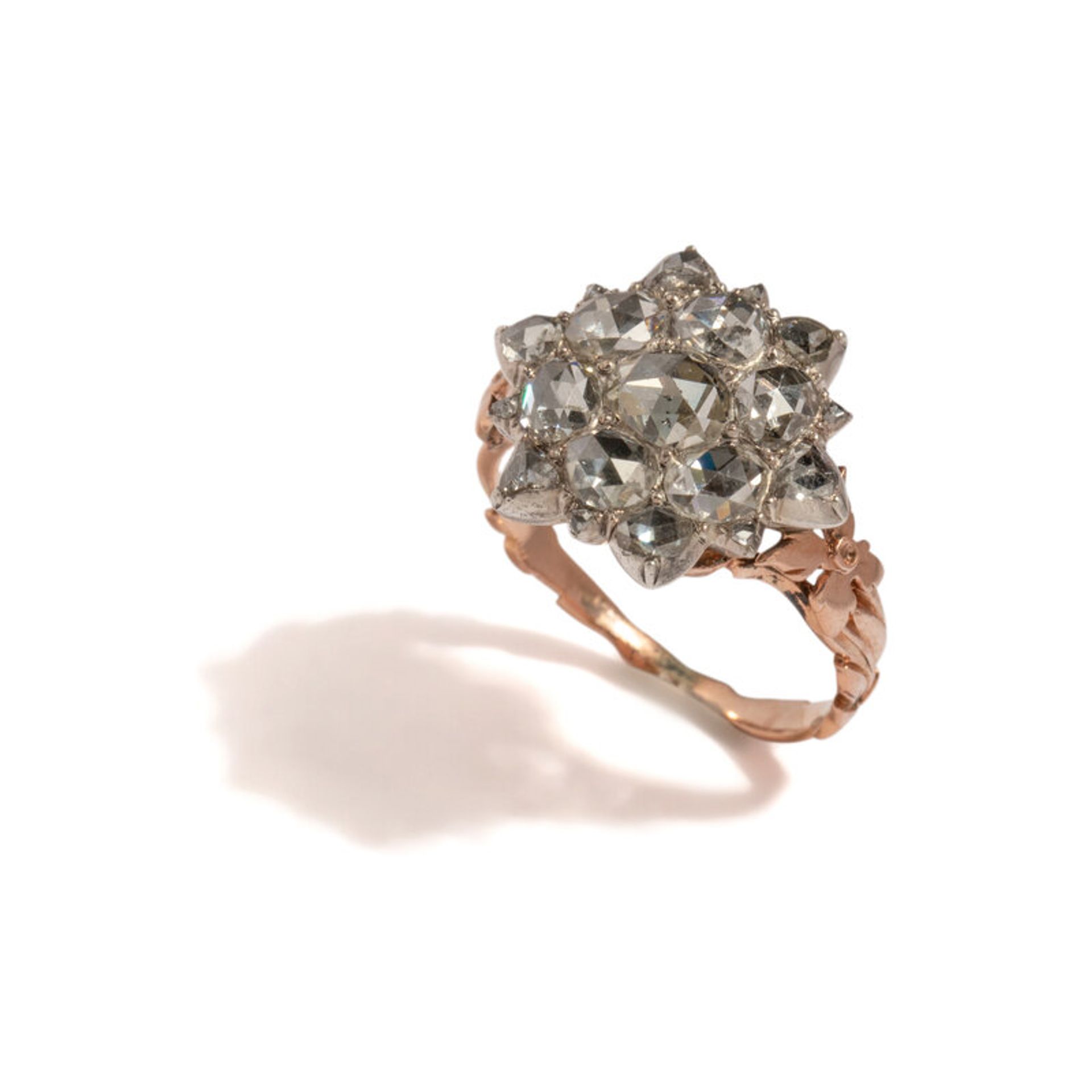 Lot 2 | GEORGIAN, DIAMOND CLUSTER RING | Estimate: $600 - 800