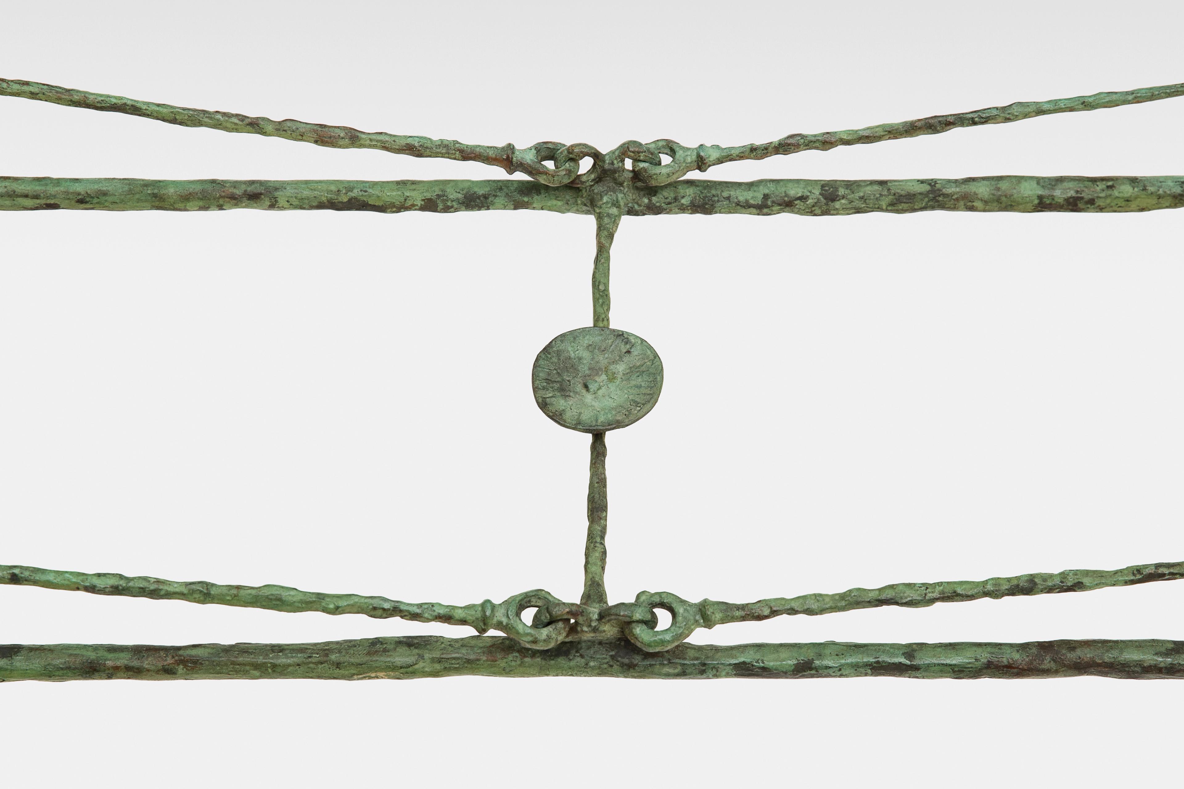 Details of Diego Giacometti’s Berceau table
