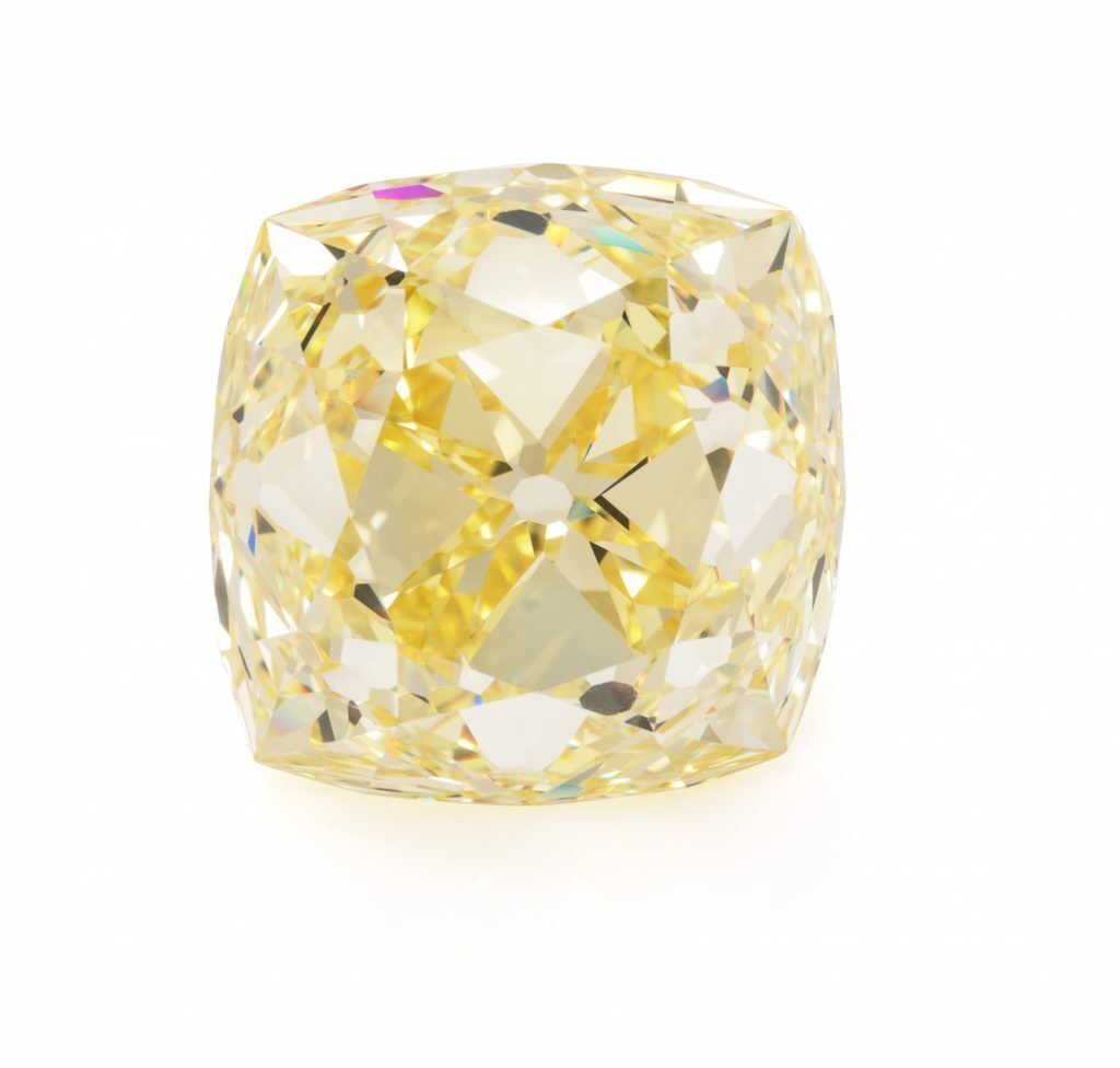 31.61 Antique Fancy Intense Yellow Diamond