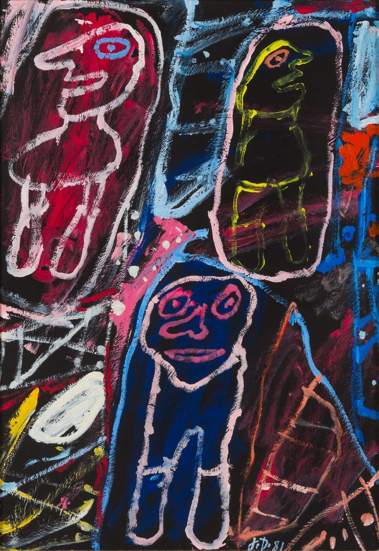 Dubuffet, Stamos and Nevelson Among Highlights Sold Above High Estimates
