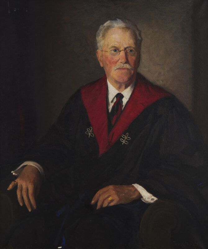 Lot 23 | Frank H. Desch (American, 1873-1934) Portrait of Dr. Percival Eaton, 1928