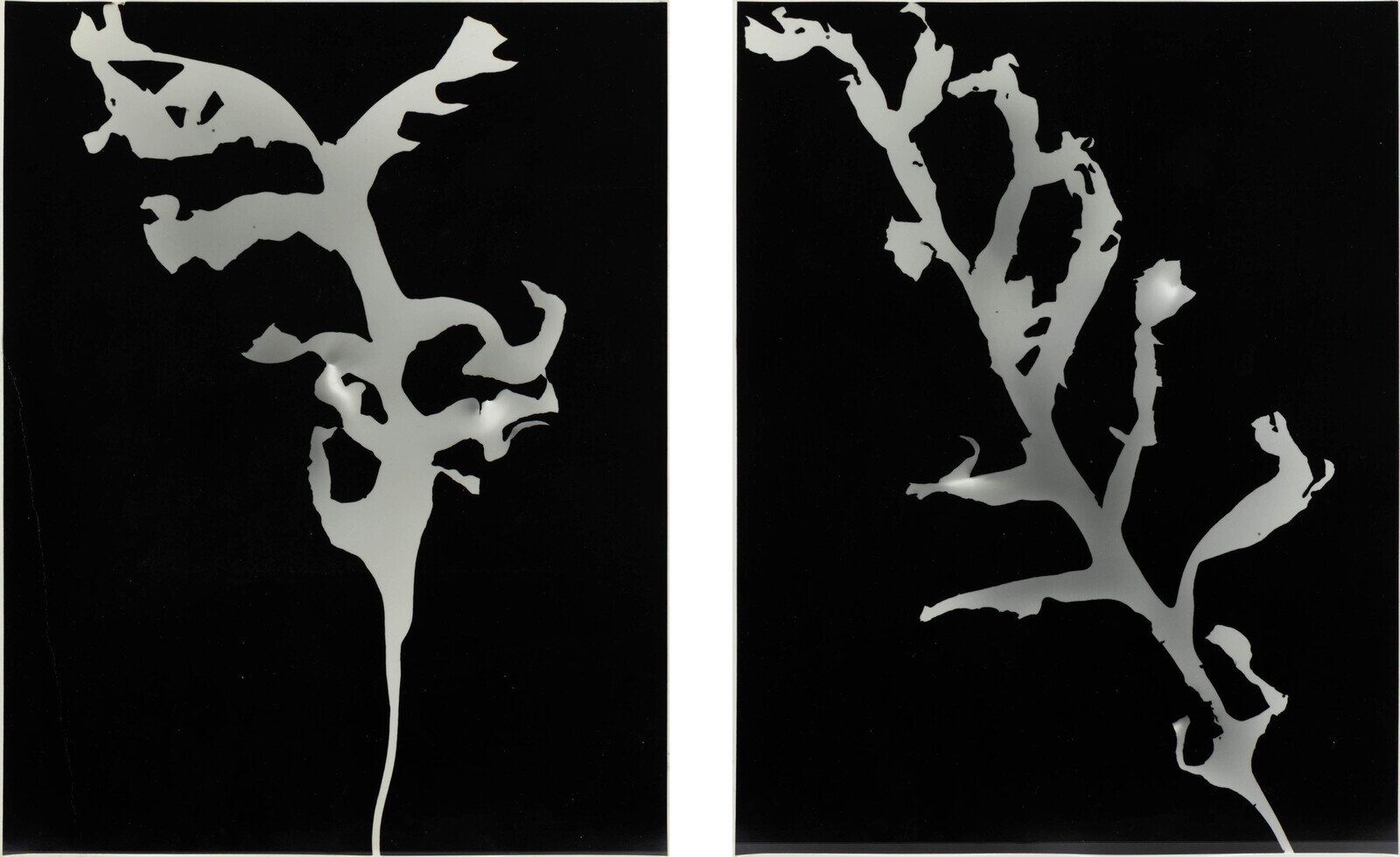 Art Sinsabaugh (American, 1924-1983) Two Works gelatin silver print one bearing signature and inscribed in pencil, verso each sheet: 14 x 11 in.