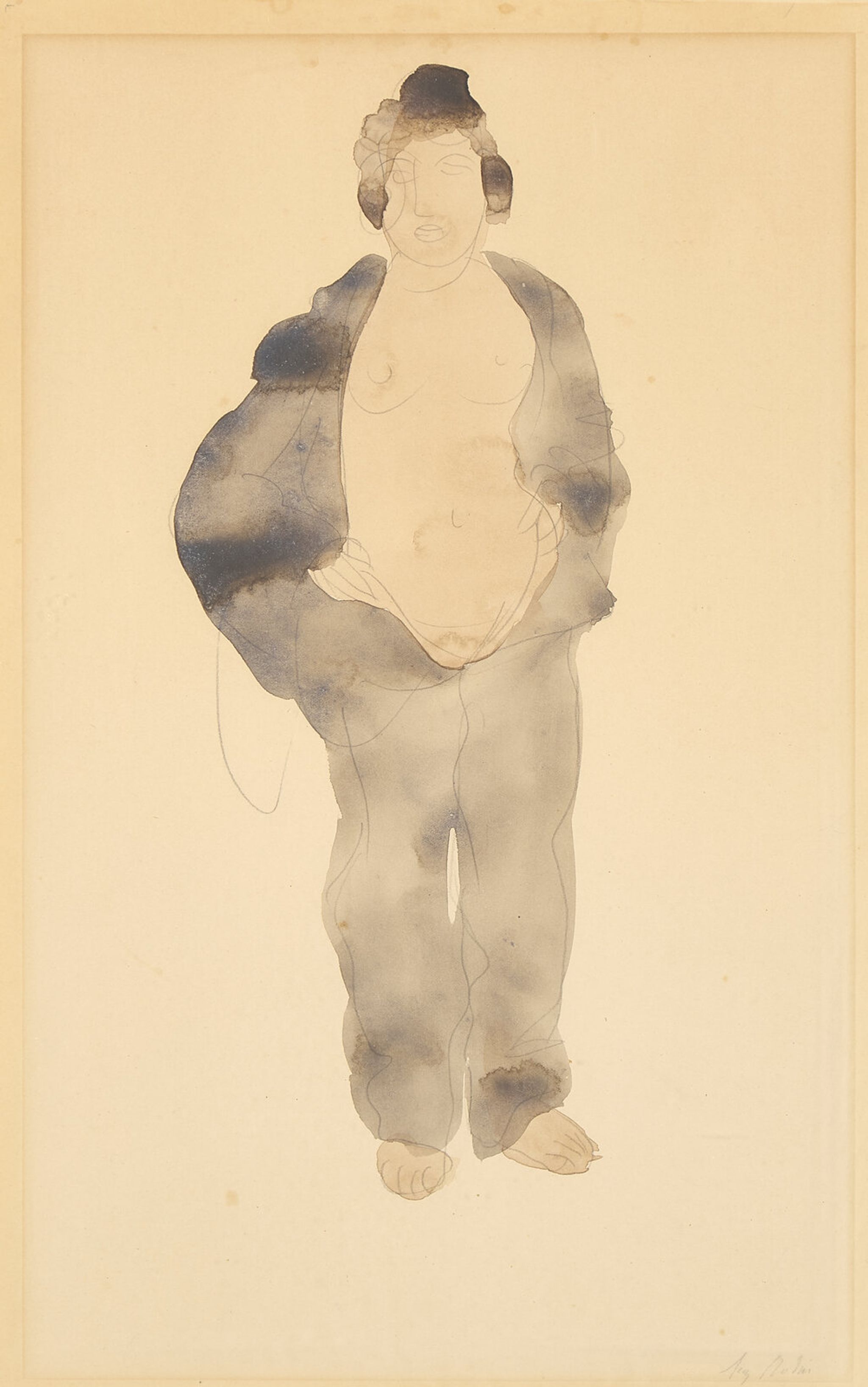  Lot 33 | Auguste Rodin (French, 1840-1917) Femme au Pyjama Noir Entrouvert, c. 1900 $10,000 – 15,000