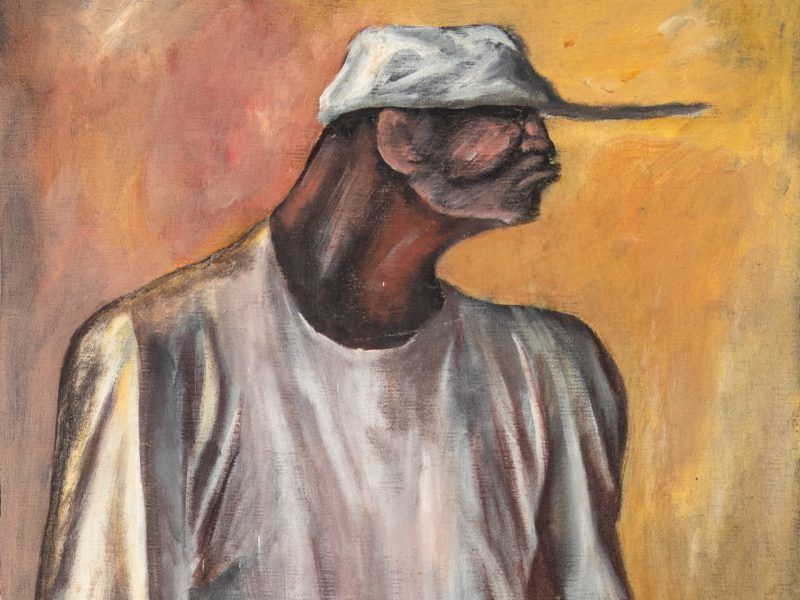 A Perfect Pitch: Ernie Barnes’ Baseball Player Portrait