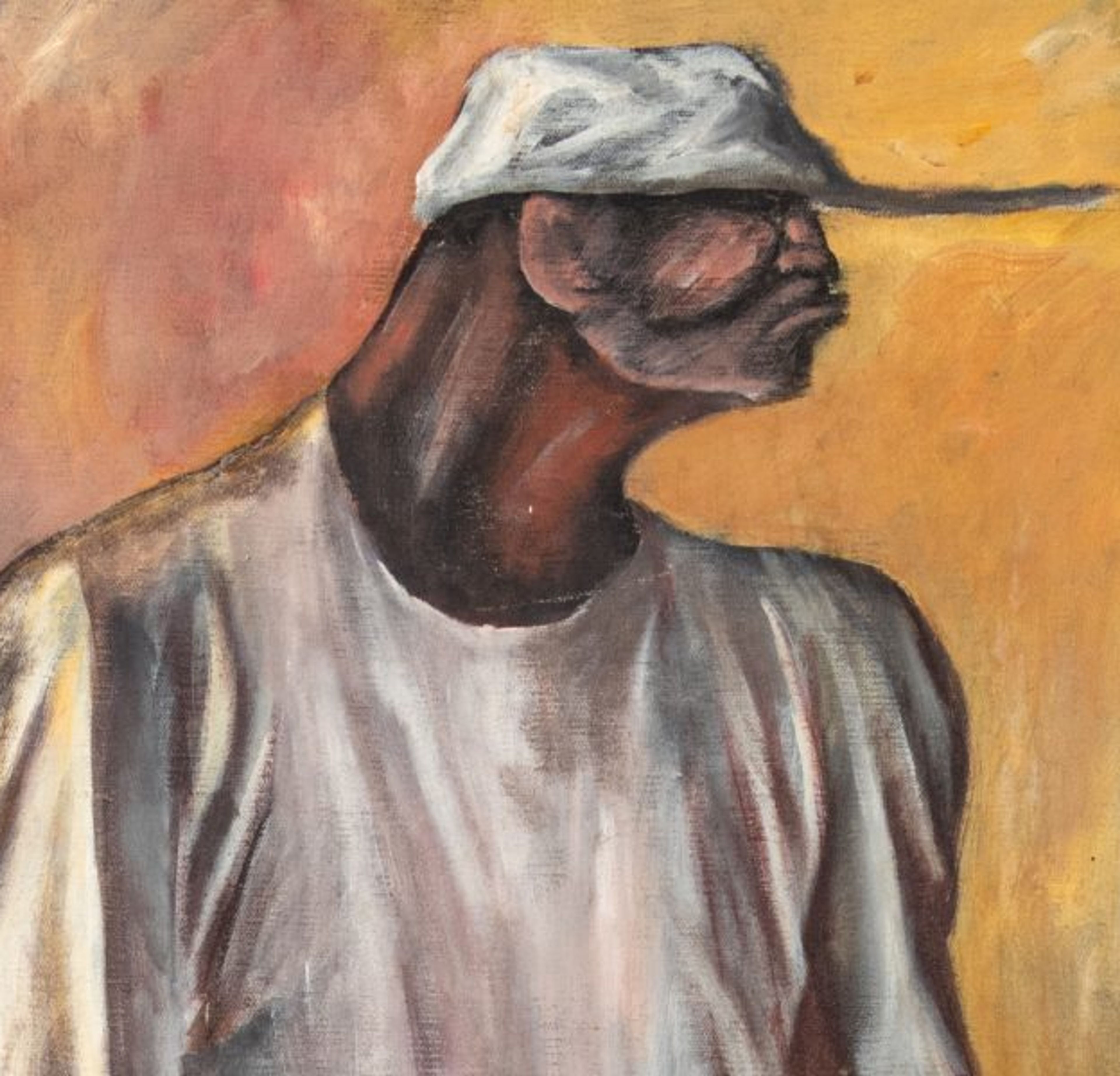 A Perfect Pitch: Ernie Barnes’ Baseball Player Portrait