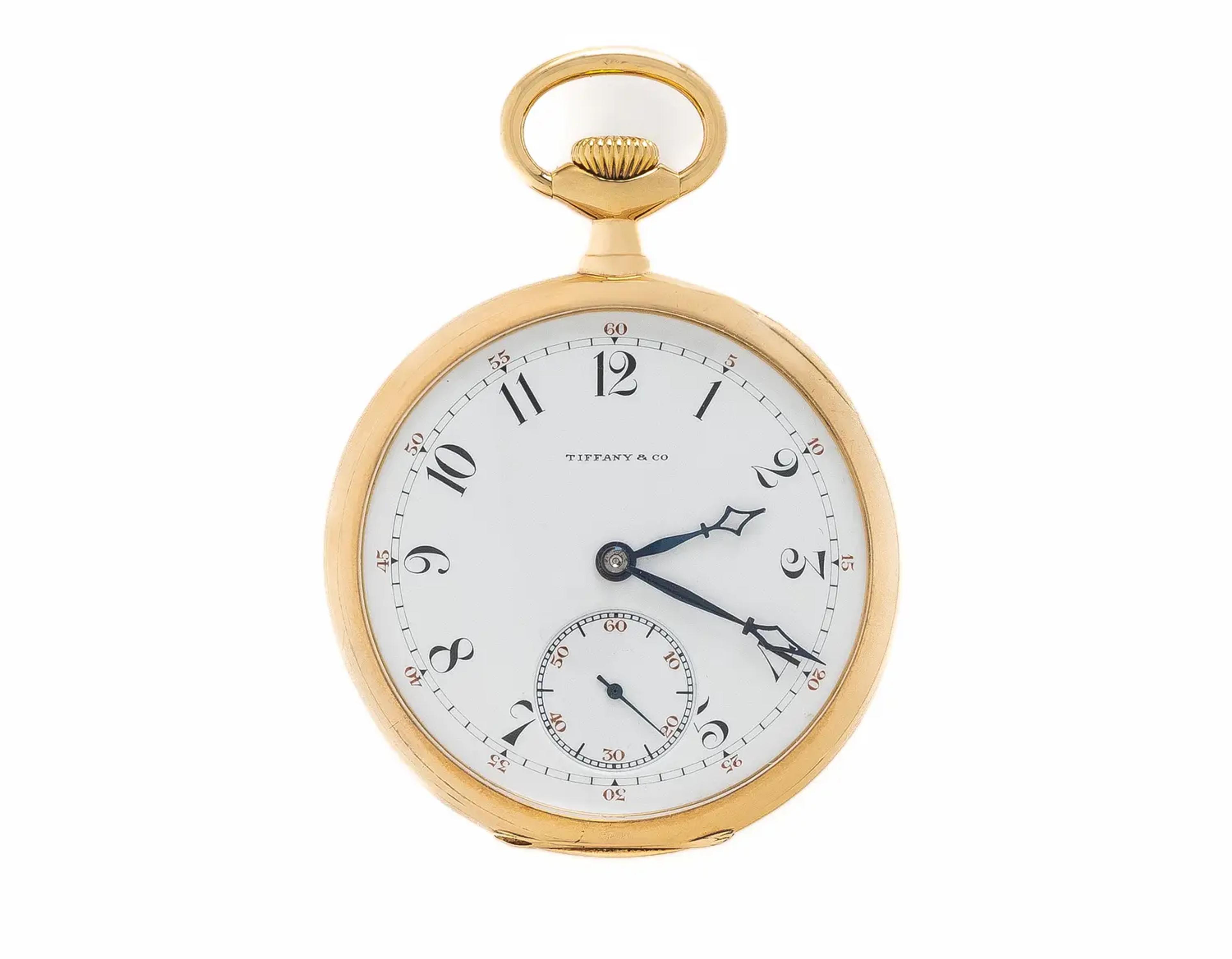 John Jacob Astor IV's Patek Philippe for Tiffany & Co., 18K Yellow Gold Pocket Watch