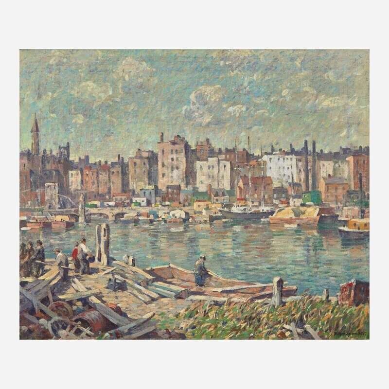 Robert Spencer Robert Spencer (American, 1879–1931) Harlem River