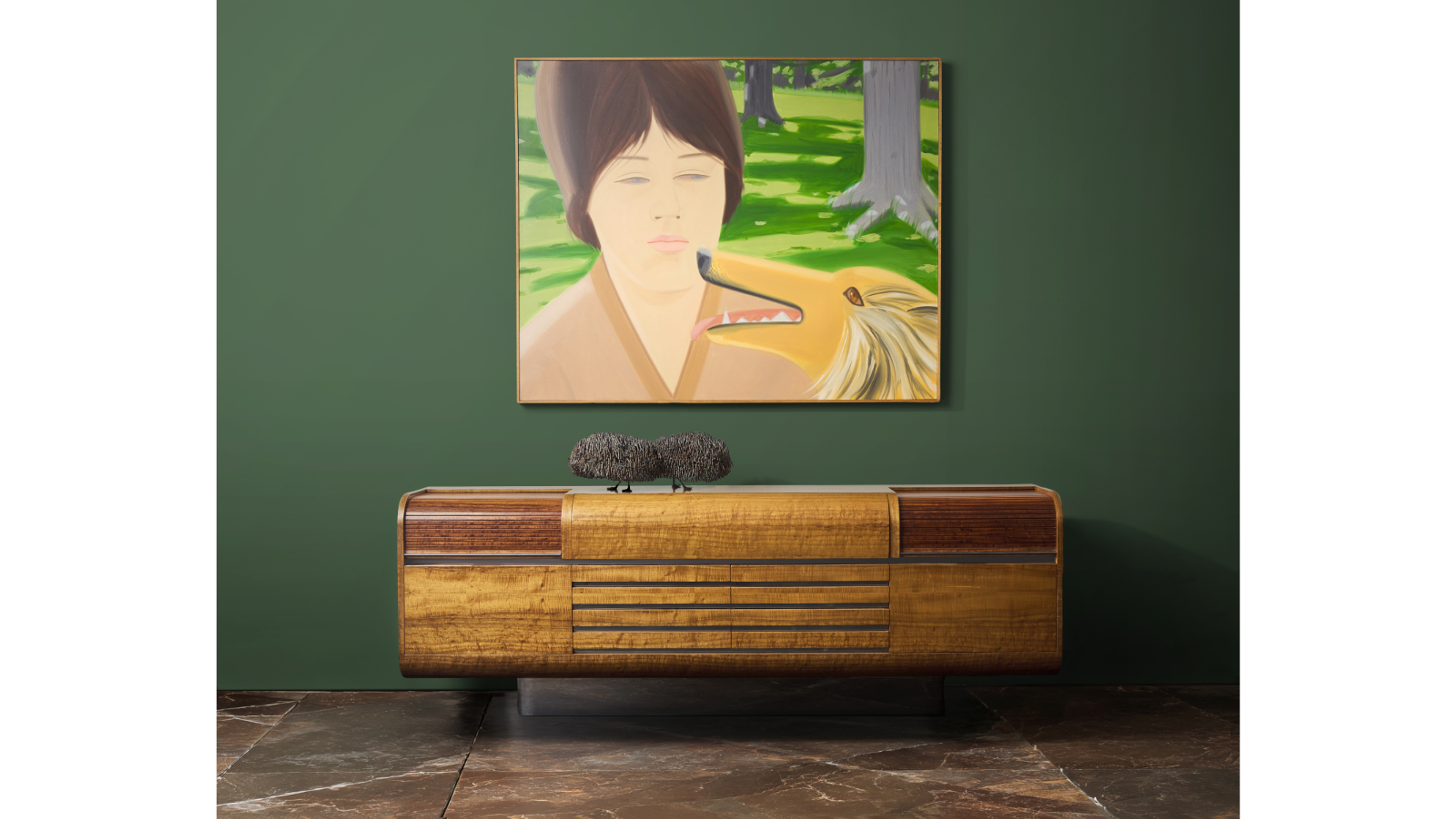 Alex Katz, Trishie and Laddy (Lady), 1975 | Estimate $600,000 – 800,000
