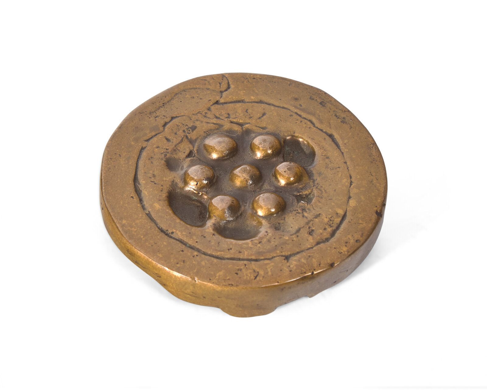 Lot 222 | Marcel Duchamp (French, 1887-1968) Bouche-Évier (Sink Stopper) also known as Medallic Sculpture, 1964 | Estimate: $2,000 - 3,000