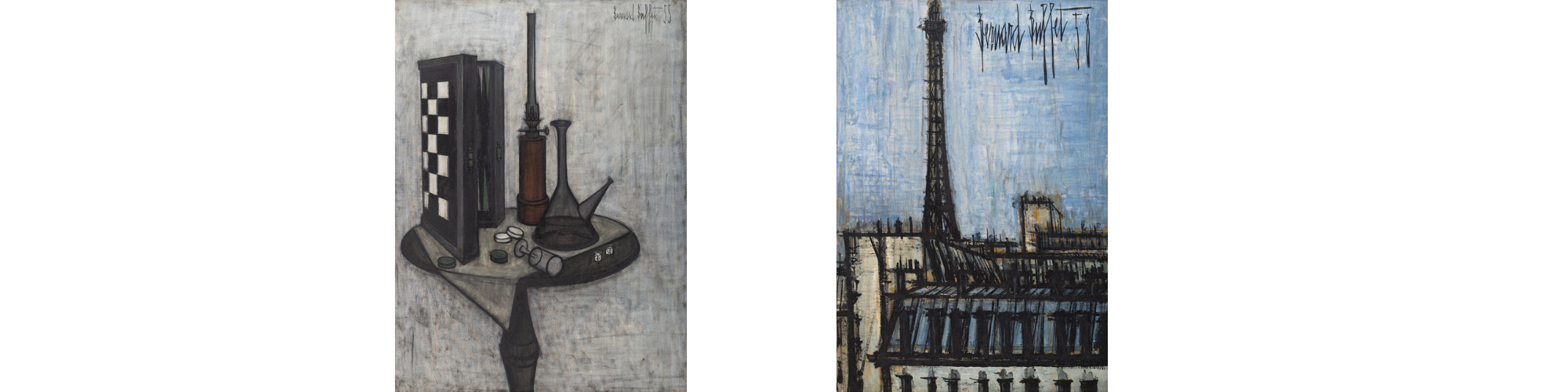 Bernard Buffet (French, 1928-1999) | Le Jacquet, 1955 | Sold for $216,400