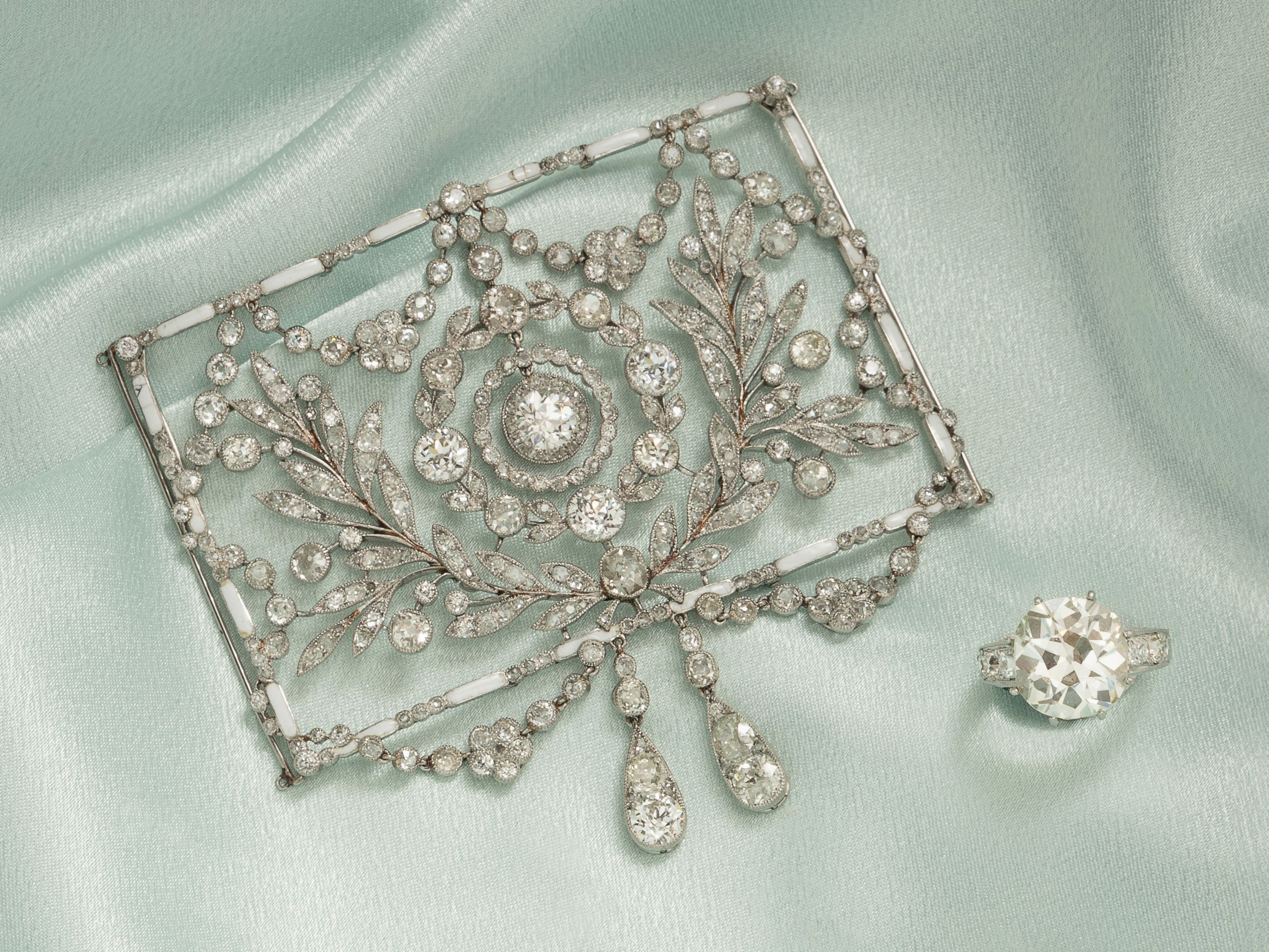 Signed French Period Jewels and Diamonds Shine Bright at Freeman's Important Jewelry Auction