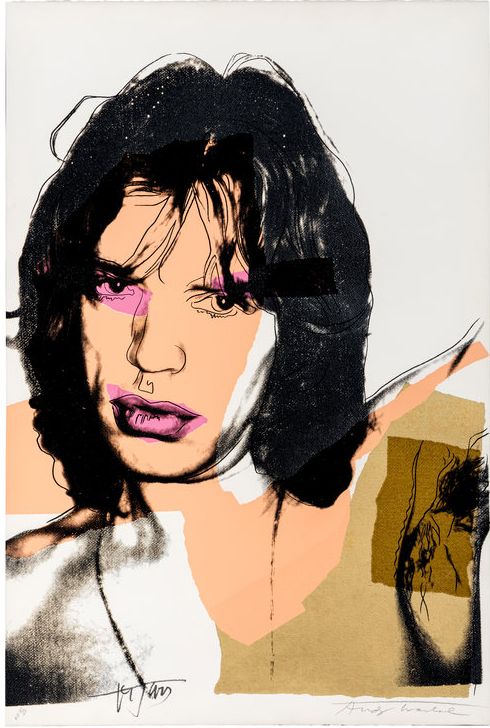 Andy Warhol (American, 1927-1987) Mick Jagger, 1975