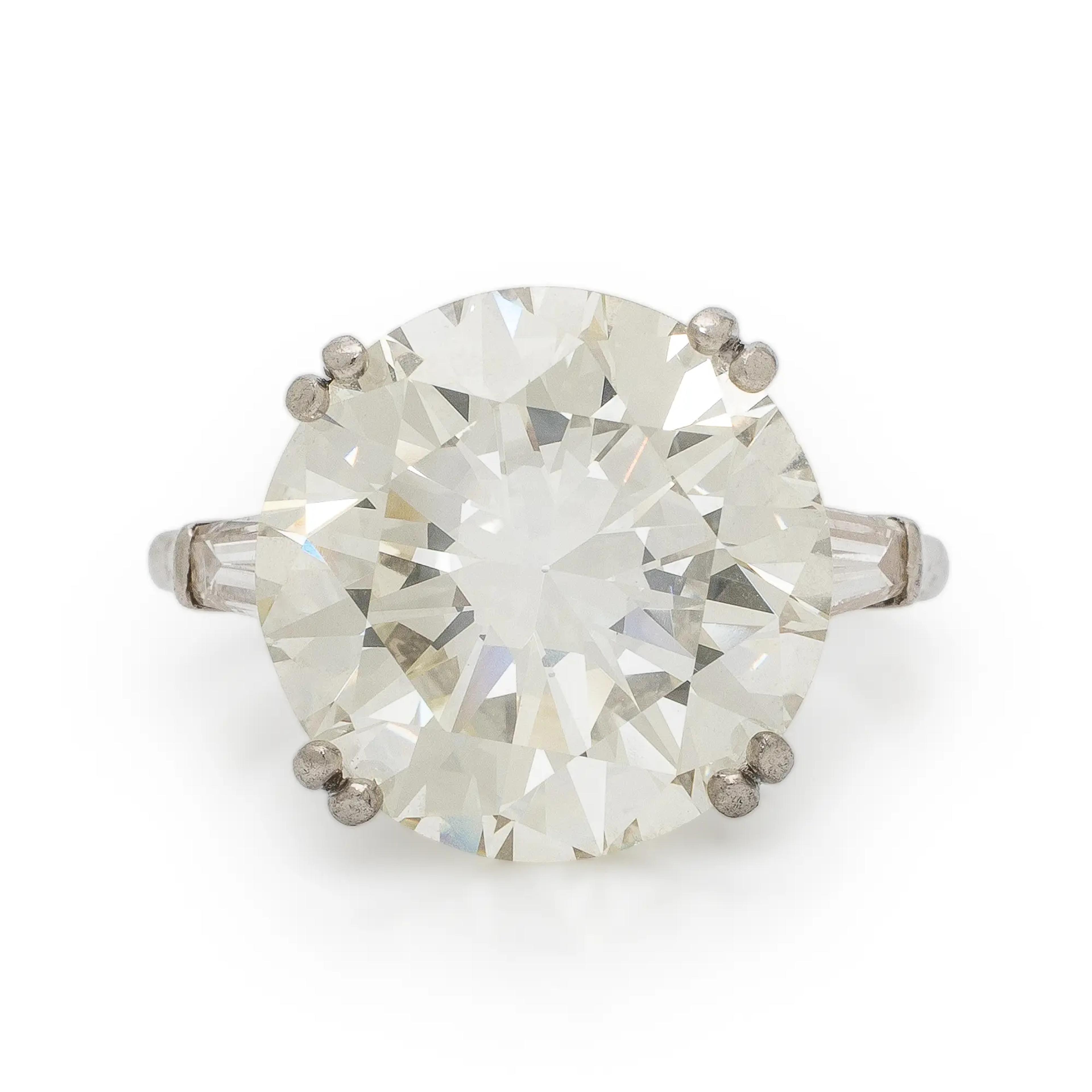 Lot 99 | Harry Winston, Important Diamond Ring | Sold for $102,400