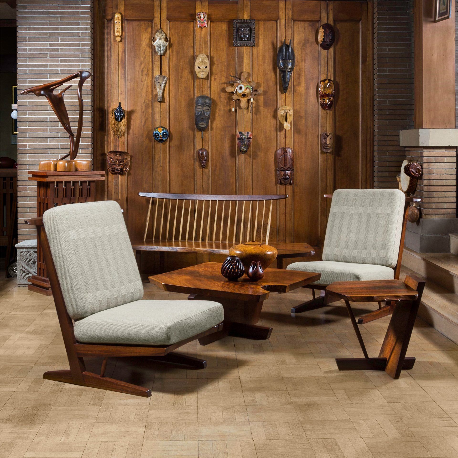 Custom Nakashima for Wright’s Avery Coonley Playhouse