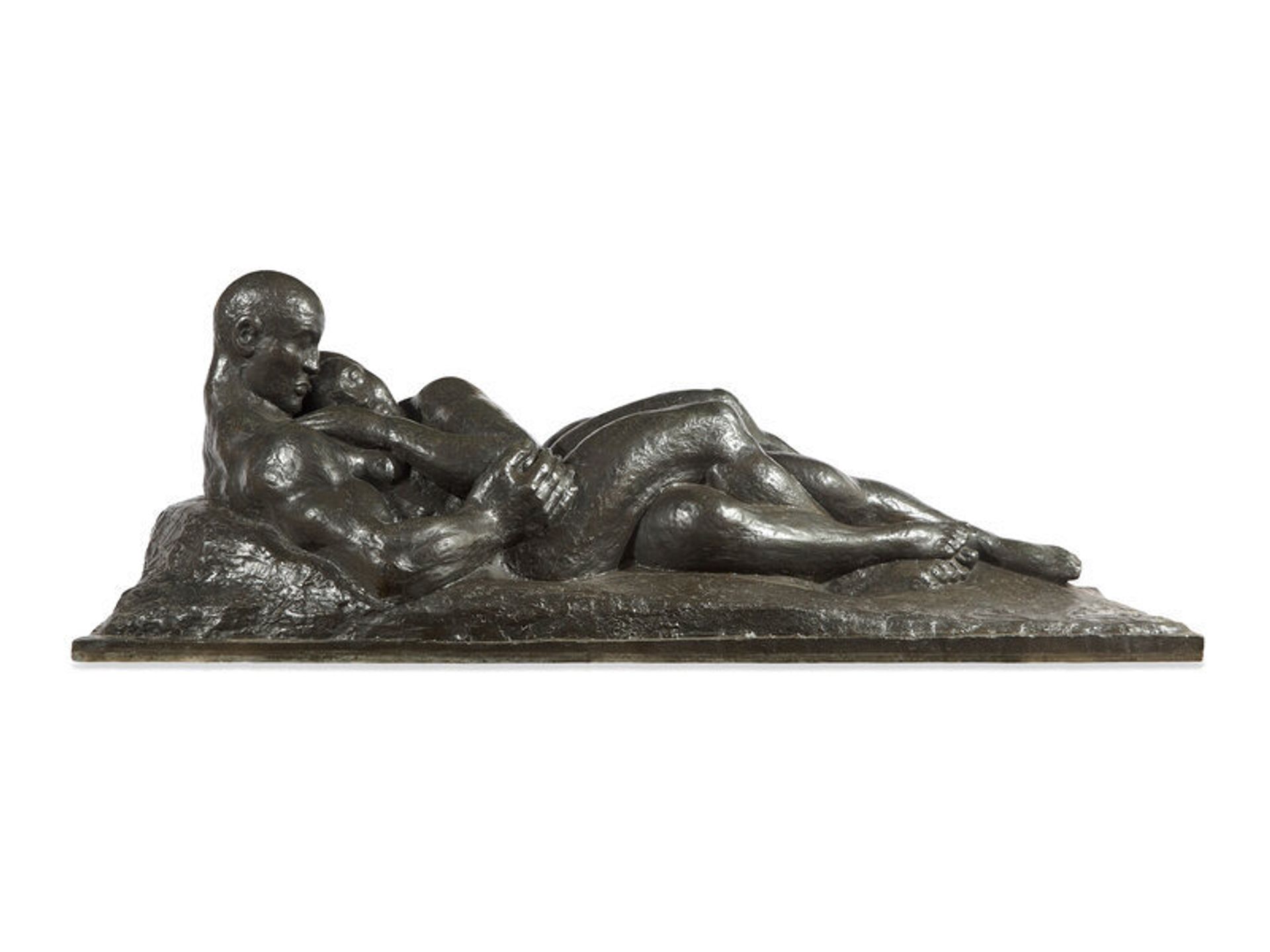 Gaston Lachaise (American/French, 1882–1935) | Dans La Nuit (Lovers) [LF 108] | Estimate: $100,000 - 150,000