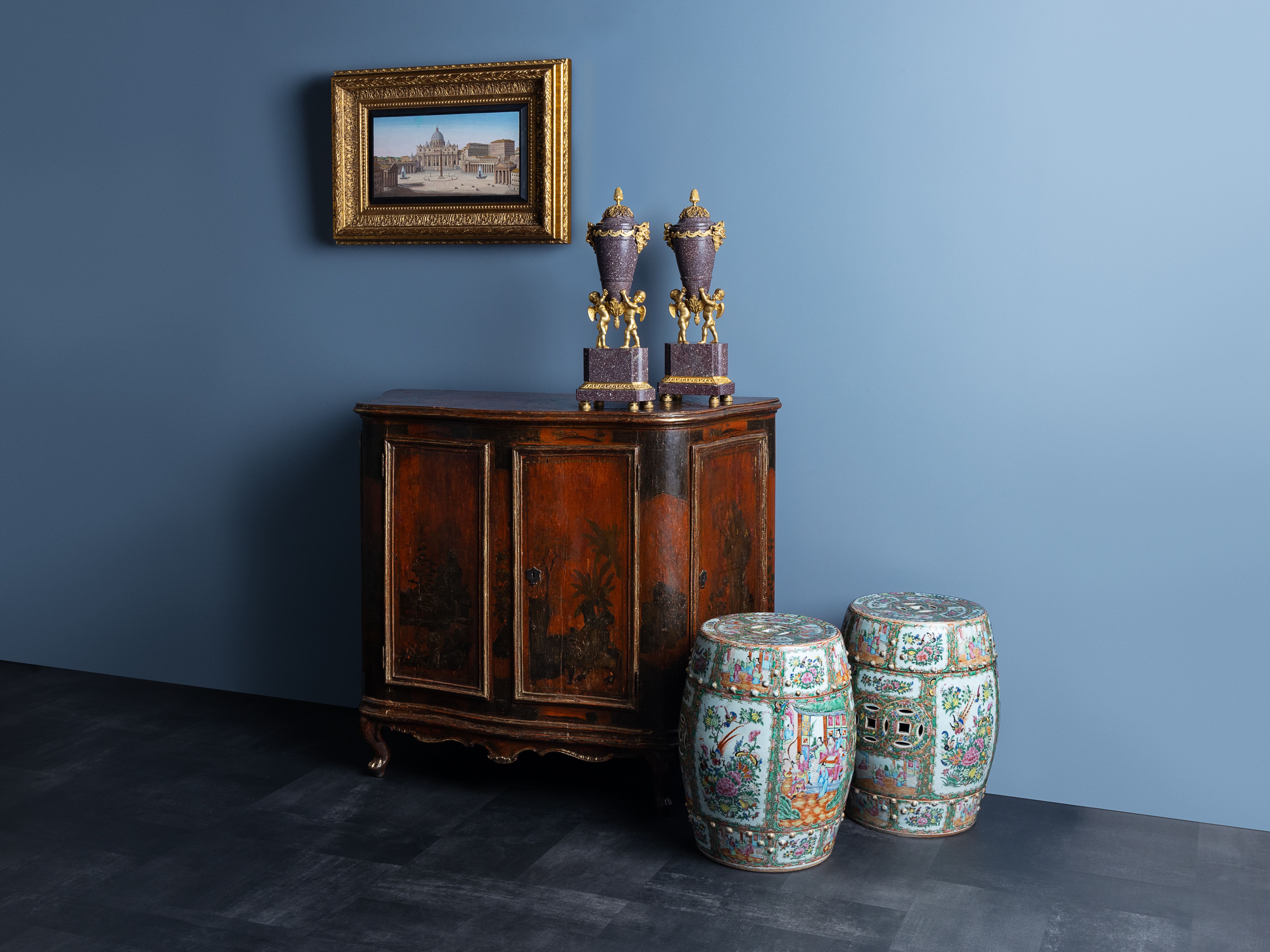 A Vignette featuring a variety of European Furniture & Decorative Arts