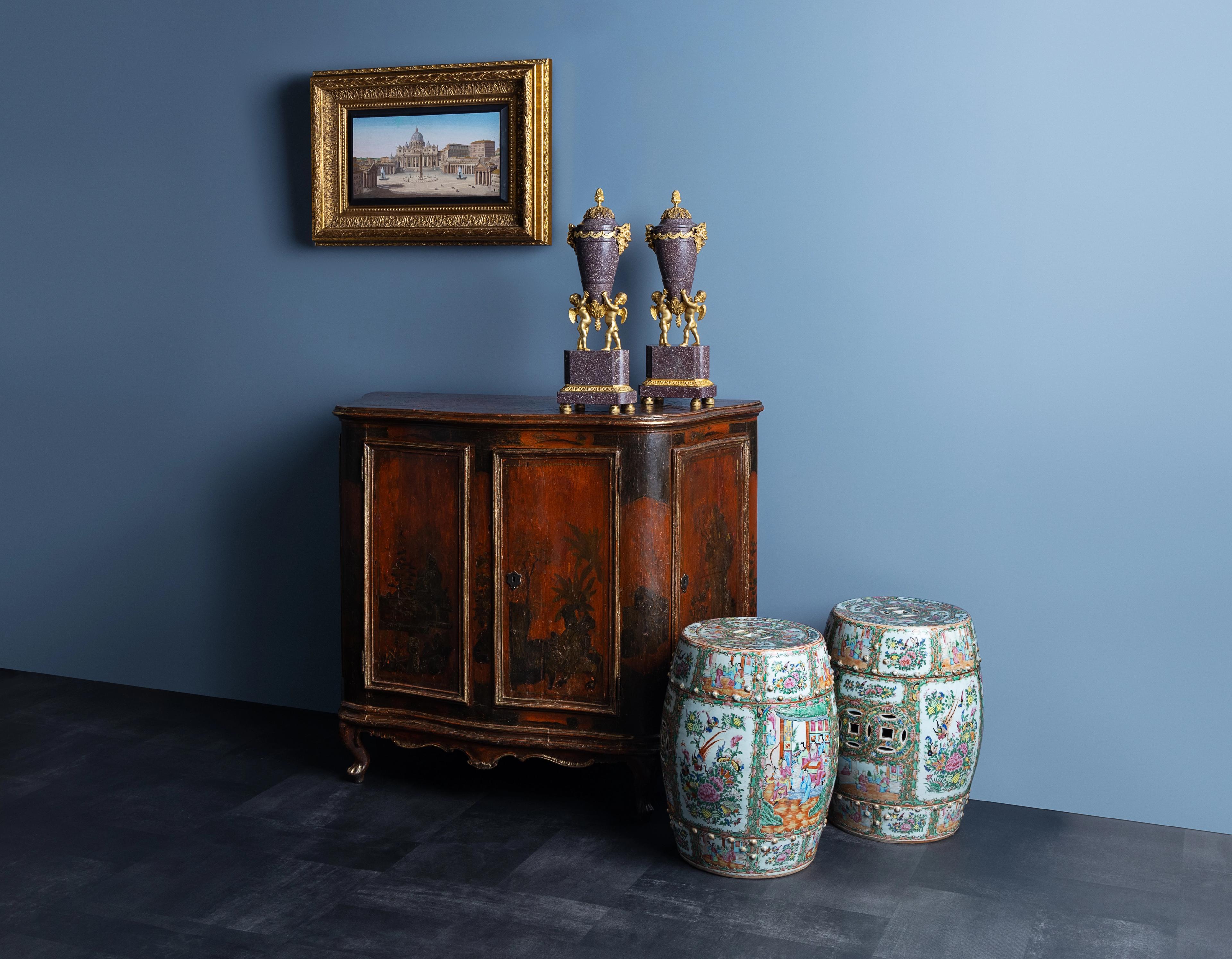 A Vignette featuring a variety of European Furniture & Decorative Arts