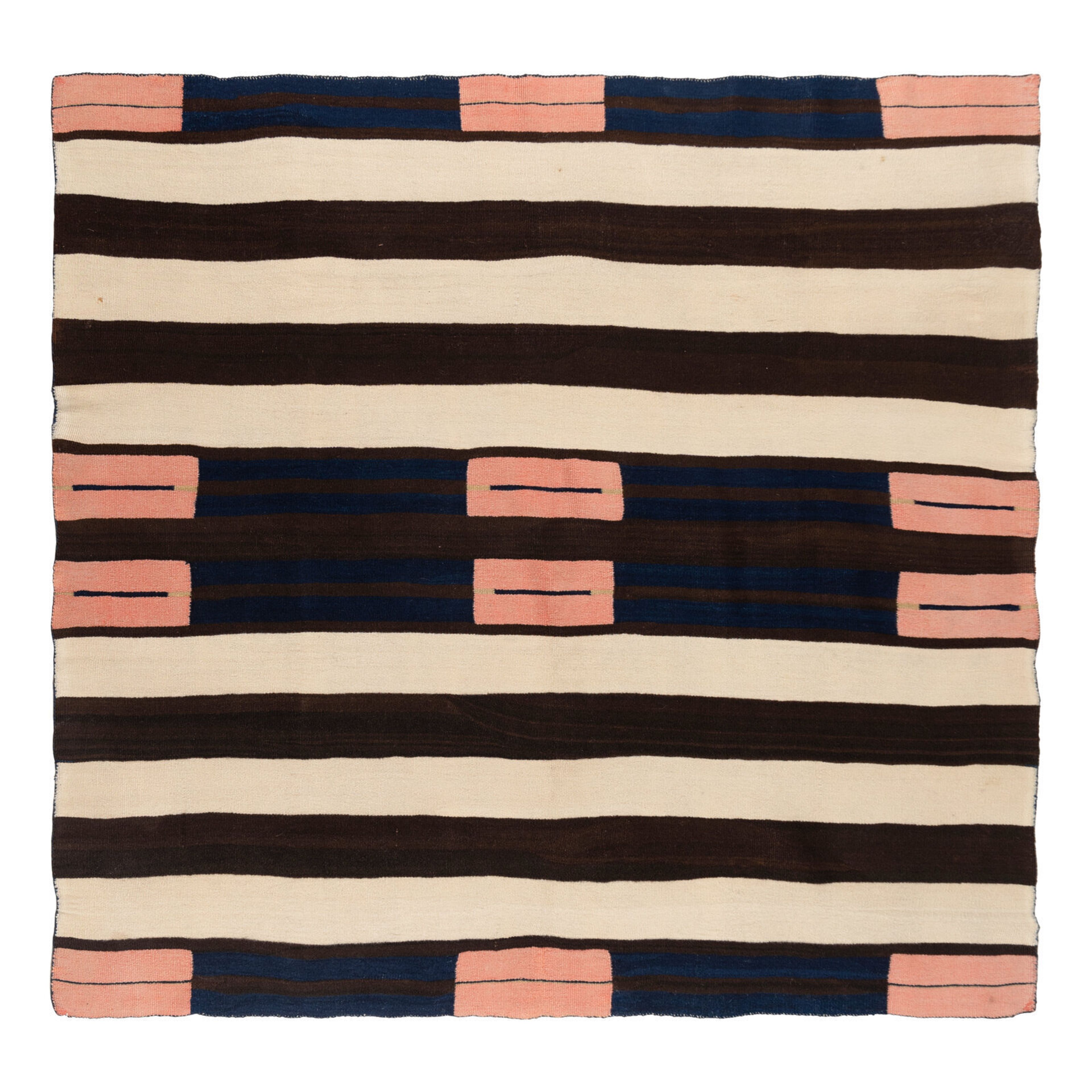 Lot 152 | Navajo Second Phase Blanket [Rug], fourth quarter 19th century Sold for $19,200