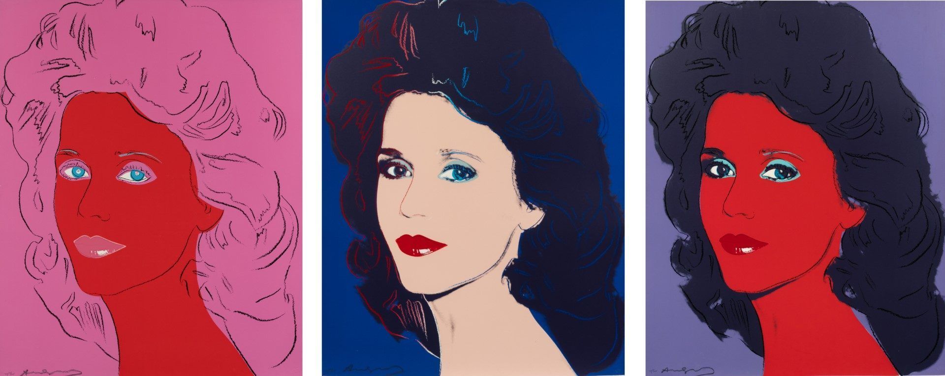 Andy Warhol, Jane Fonda, 1982