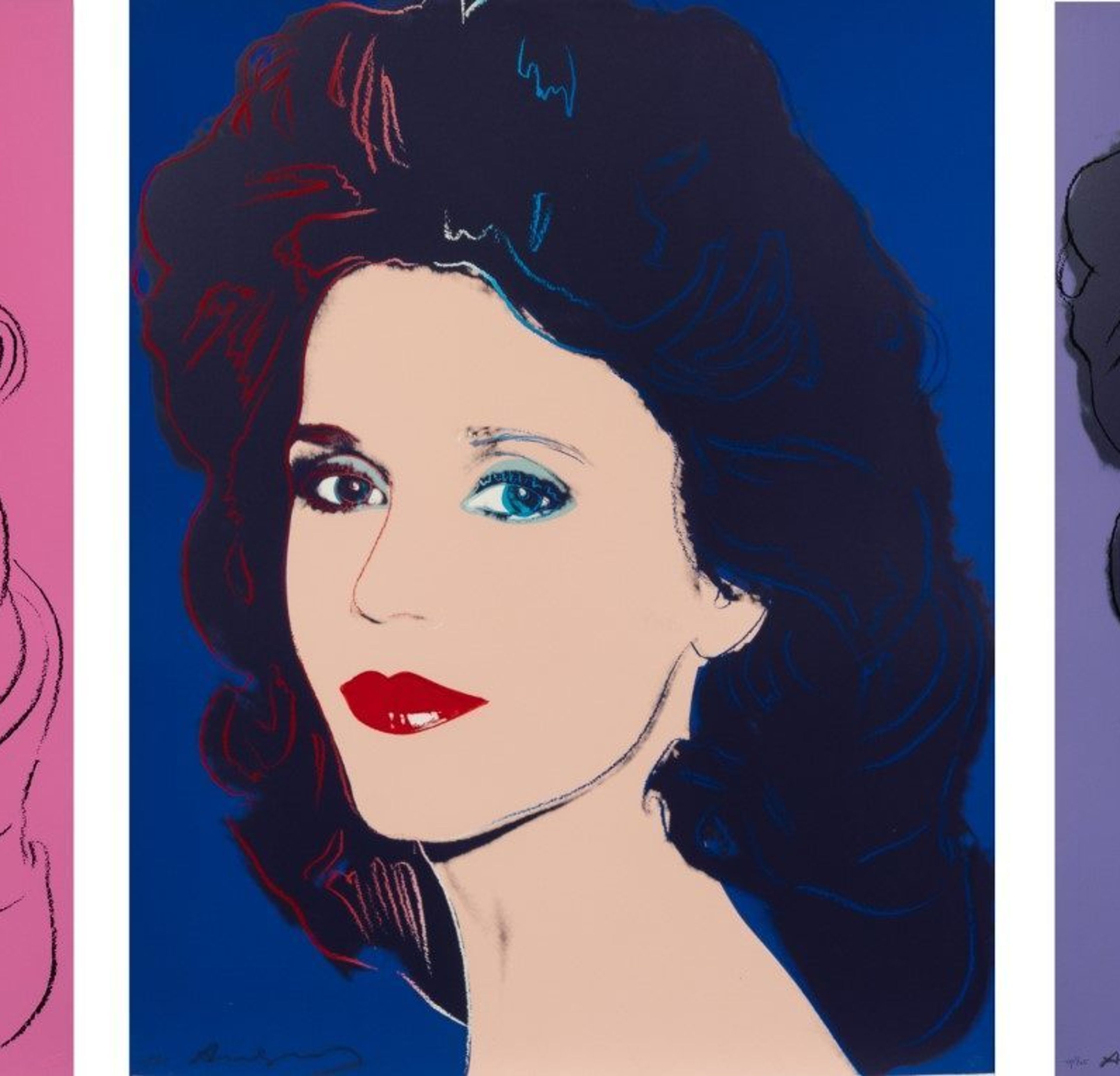 Andy Warhol, Jane Fonda, 1982