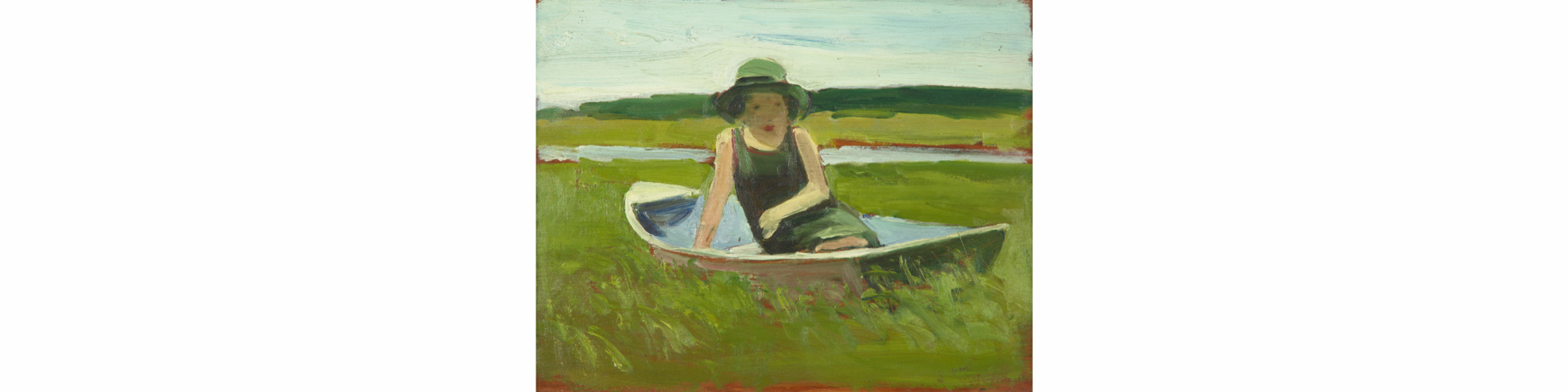 Lot 47 | Albert York, Girl in Rowboat Estimate $80,000 - 120,000