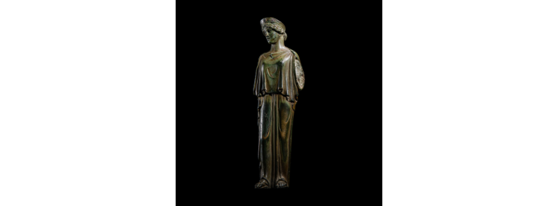 The Gréau Goddess A Roman Bronze Statuette of Juno Circa 1st Century B.C. SOLD FOR $165,600