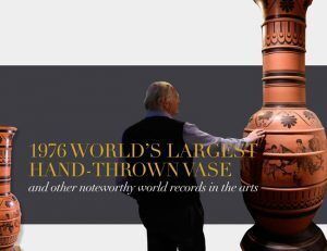 The World’s Largest Hand-Thrown Vase: Haeger Pottery Collection