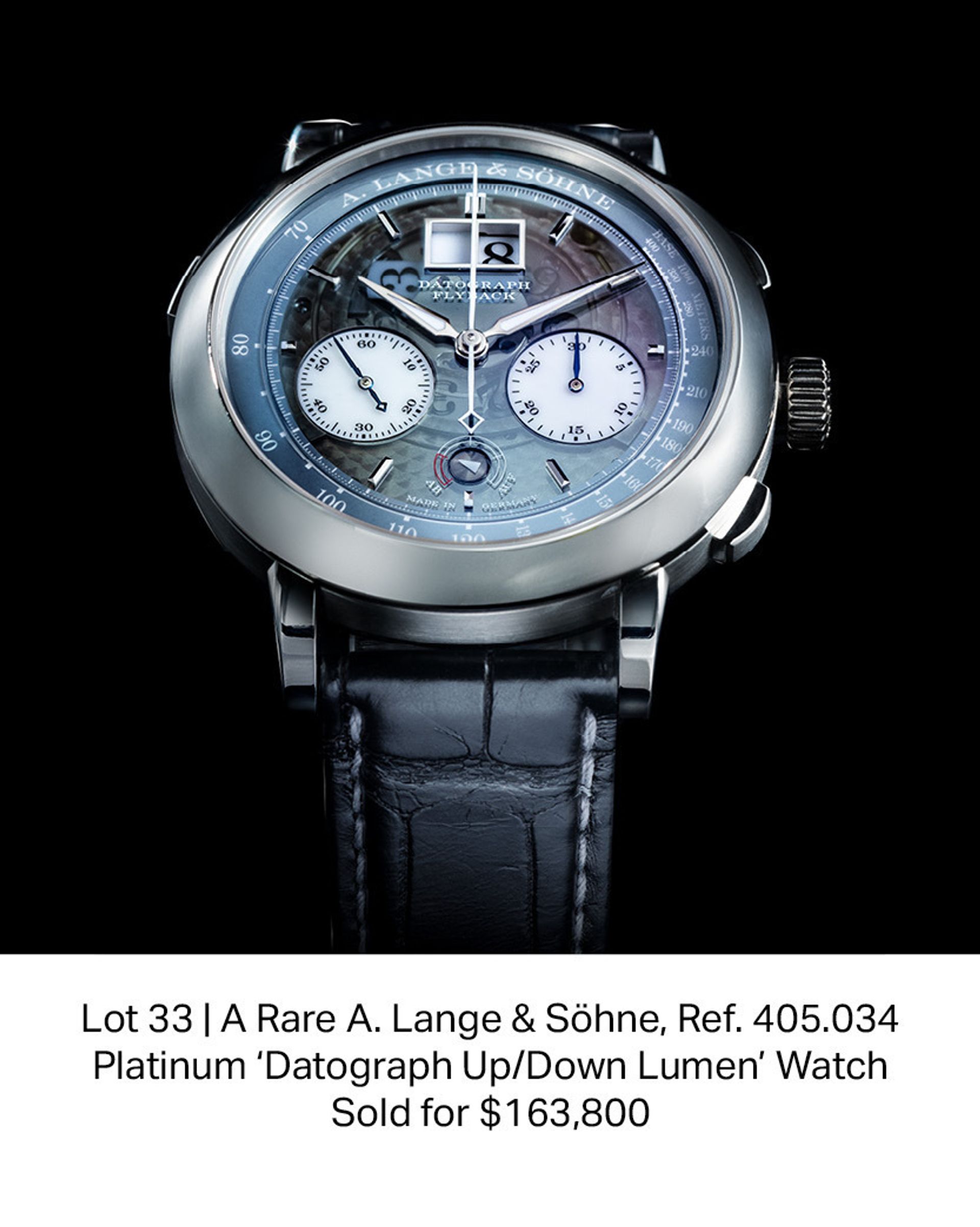 A. Lange & Sohne Datograph Up/Down Platinum ‘Lumen’ 