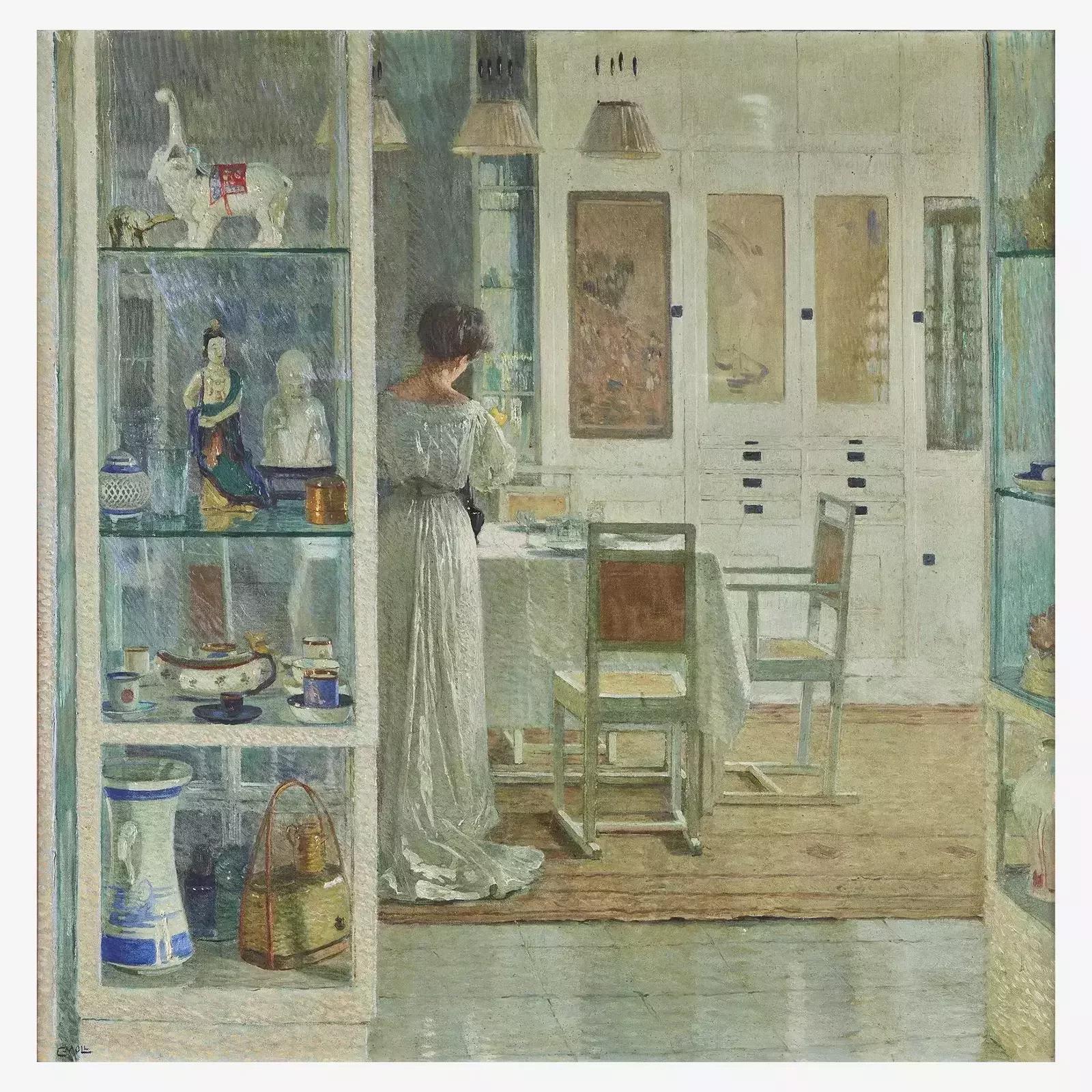 Carl Moll’s Weißes Interieur: A Rediscovered Masterpiece