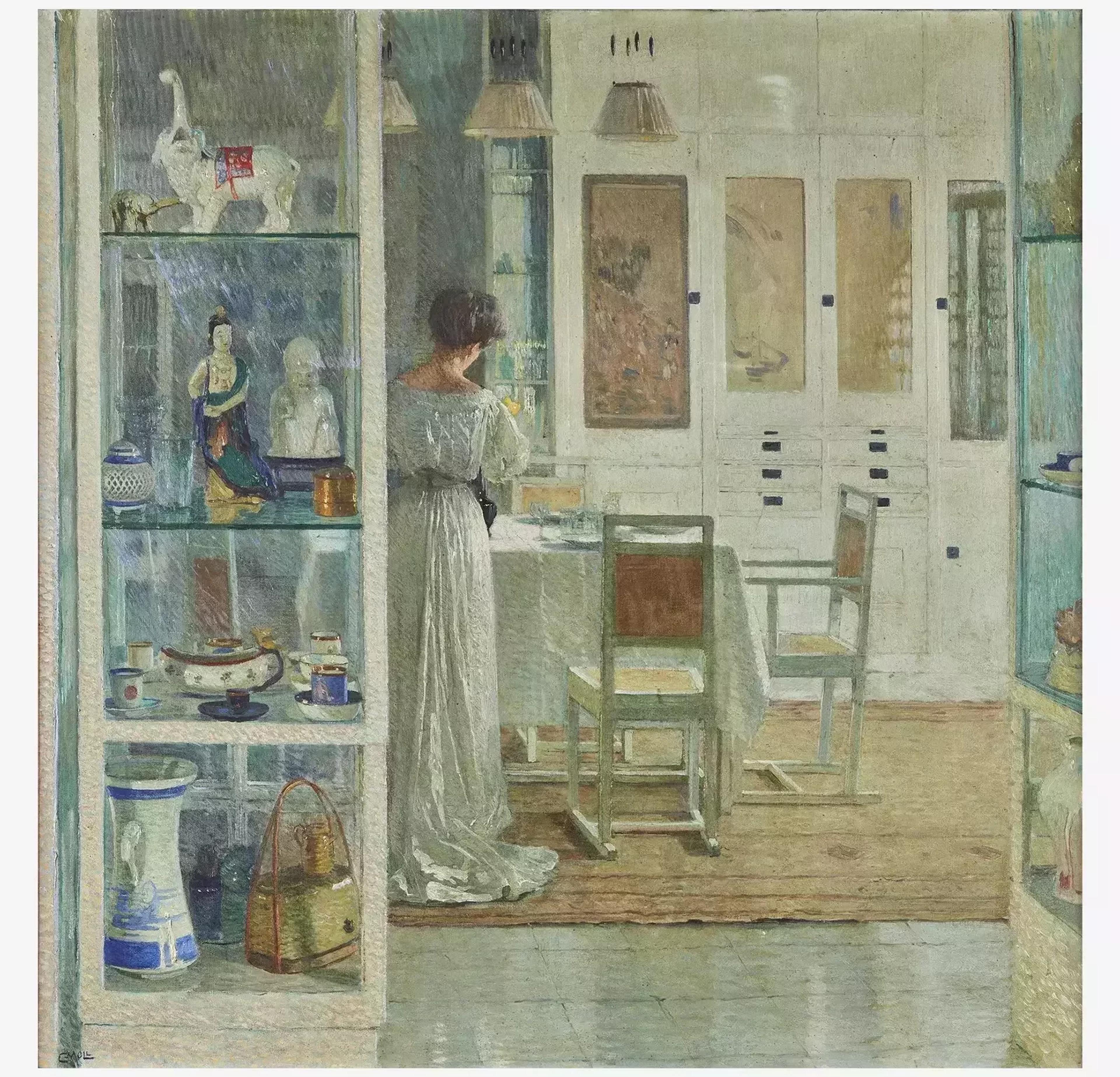 Carl Moll’s Weißes Interieur: A Rediscovered Masterpiece