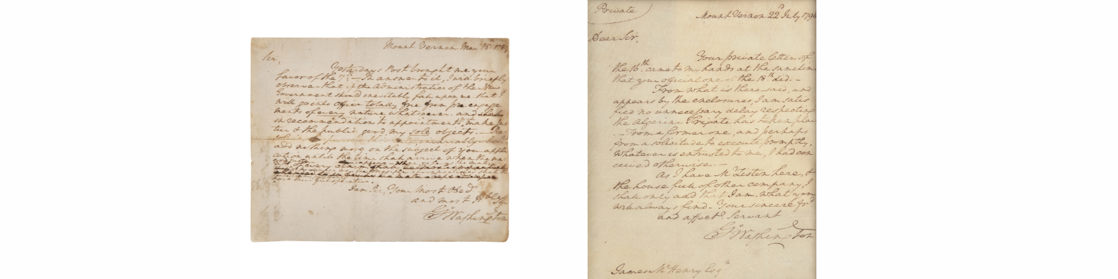 Lot 148 | Washington, George. Autograph Letter, signed | Sold for $371,200