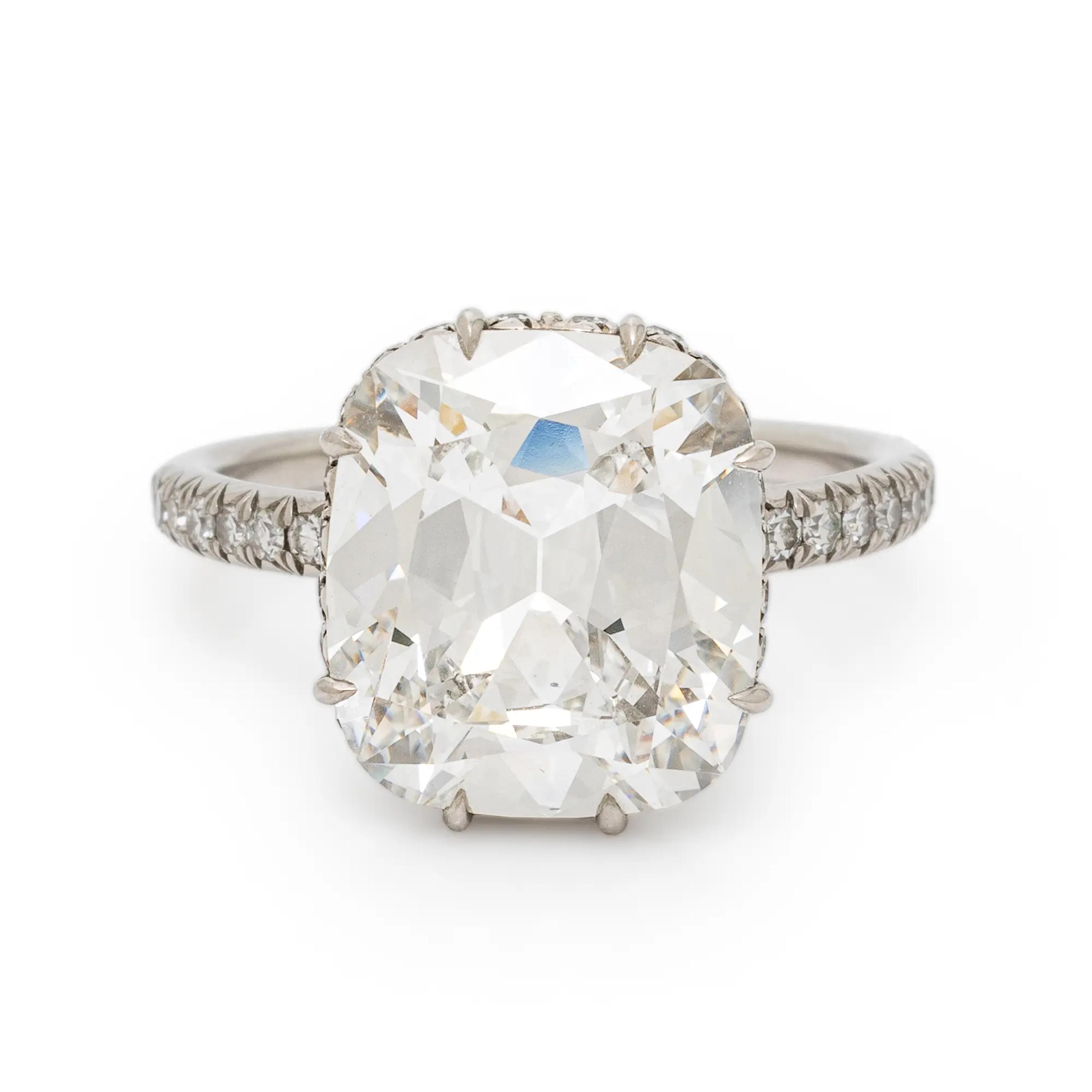 Lot 101 | Stephen Russell, Important Diamond and Platinum Ring $100,000 – 150,000