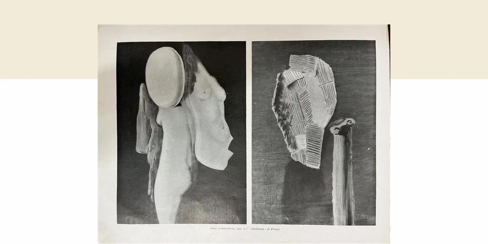 Illustration from Cahiers d'Art, Issue 4, p. 175, 1928, Paris