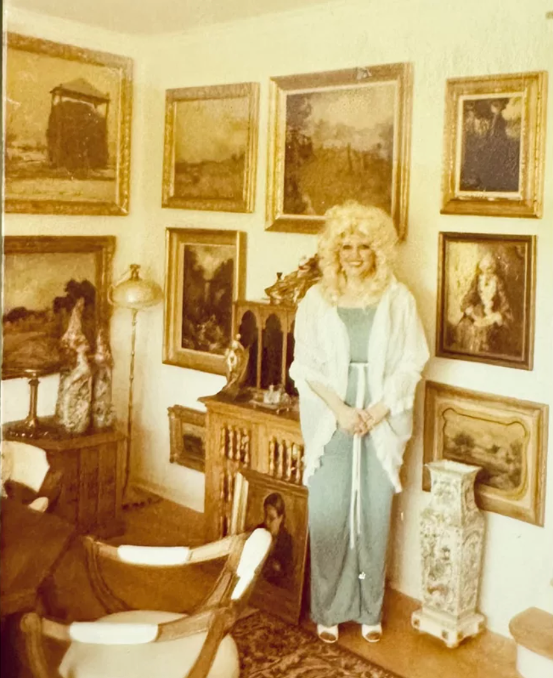 Angela Gross Folk In her Home