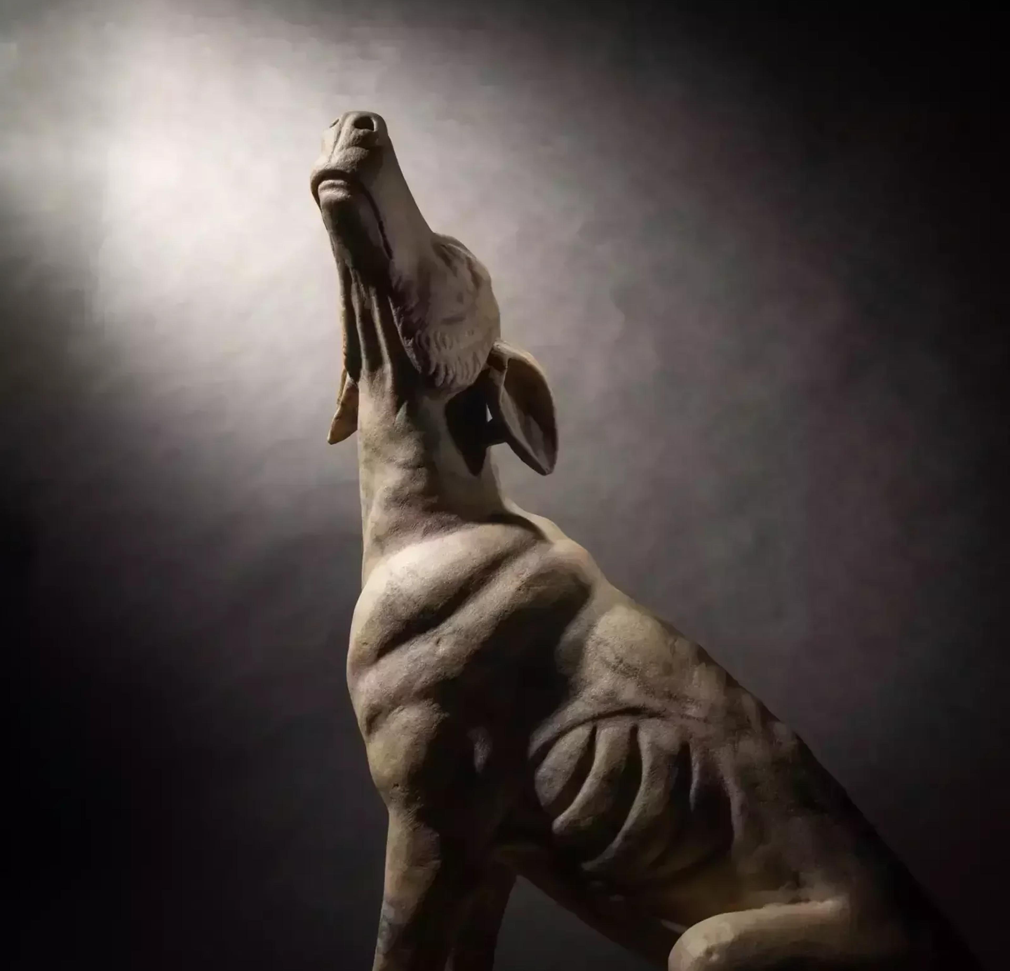 A Roman Pavonazzetto Marble Laconian Hound